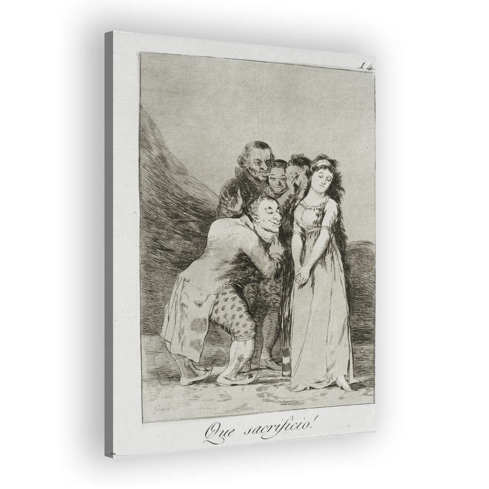 What a Sacrifice! by Francisco Goya - view 2 thumbnail