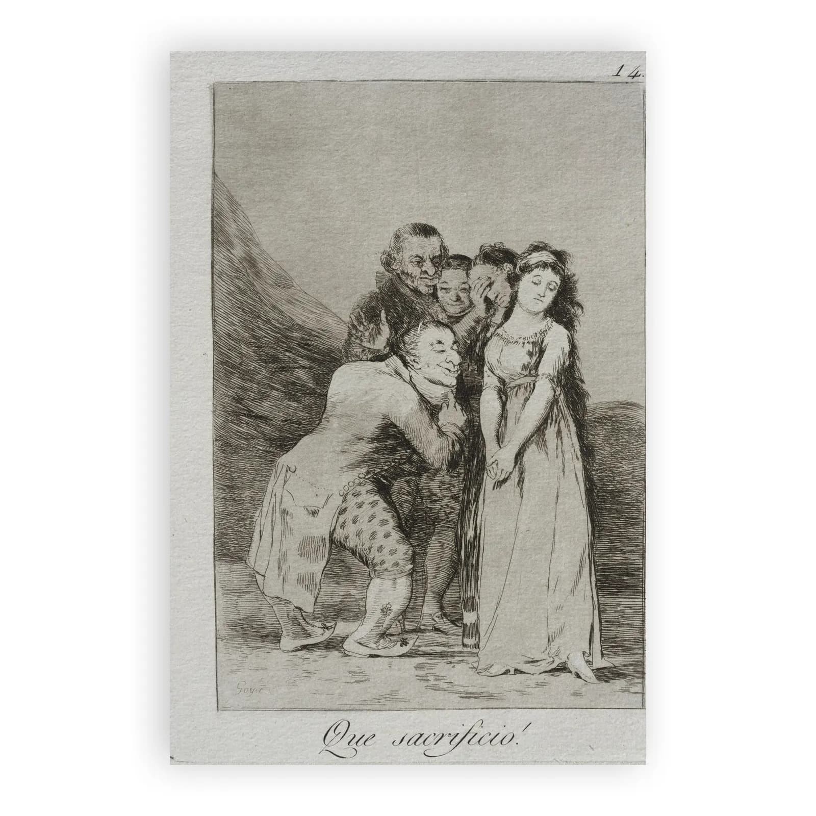 What a Sacrifice! by Francisco Goya - view 6 thumbnail