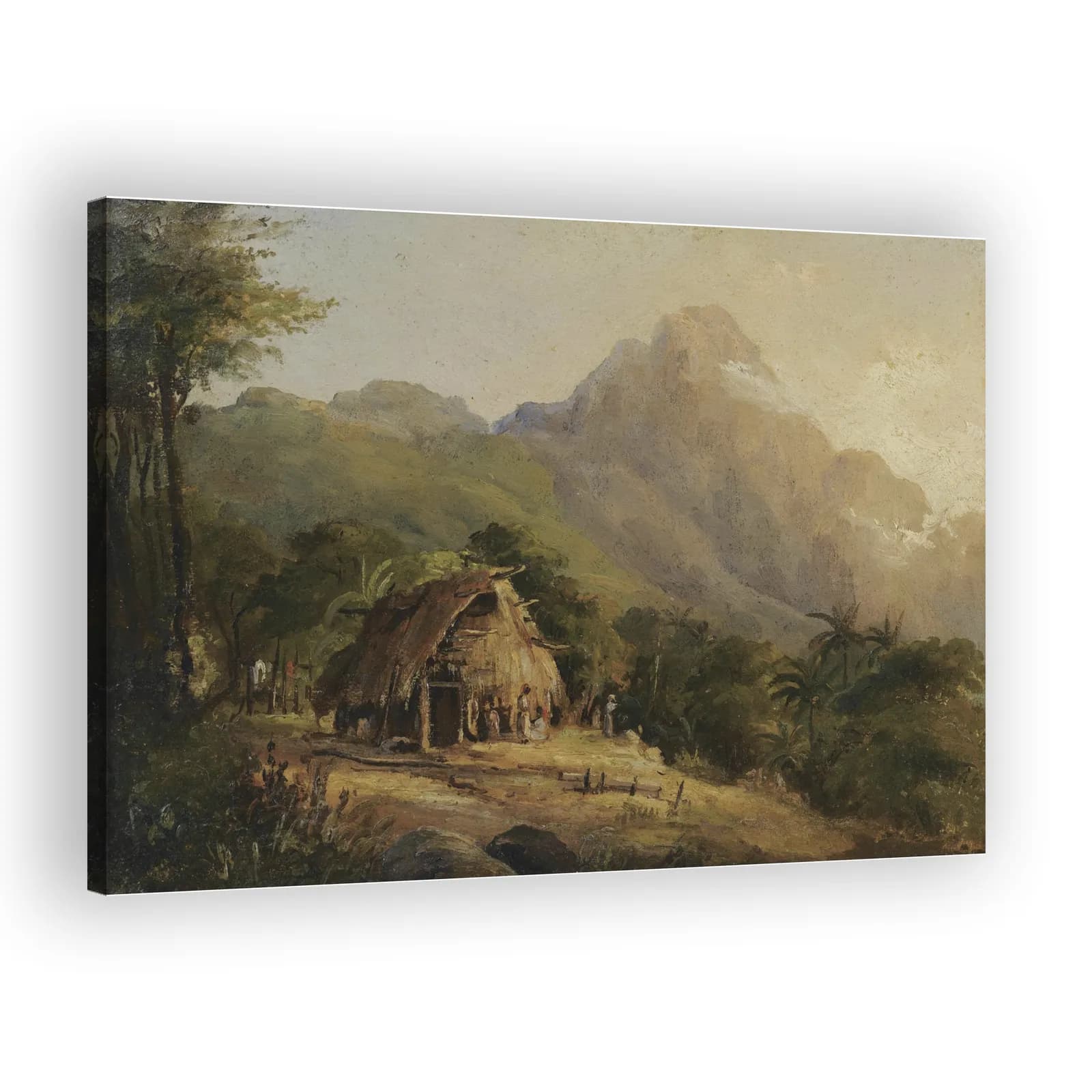 Hut in a Mountain Landscape, Galipan by Camille Pissarro - view 2 thumbnail