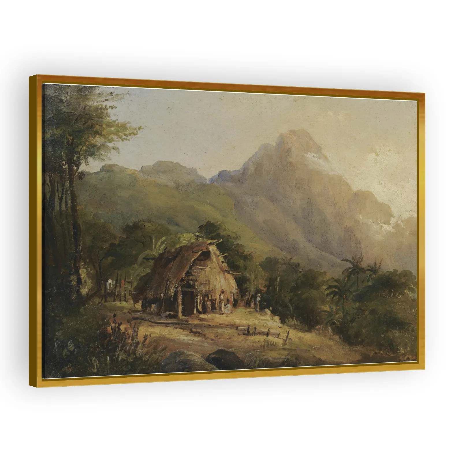 Hut in a Mountain Landscape, Galipan by Camille Pissarro - view 3 thumbnail