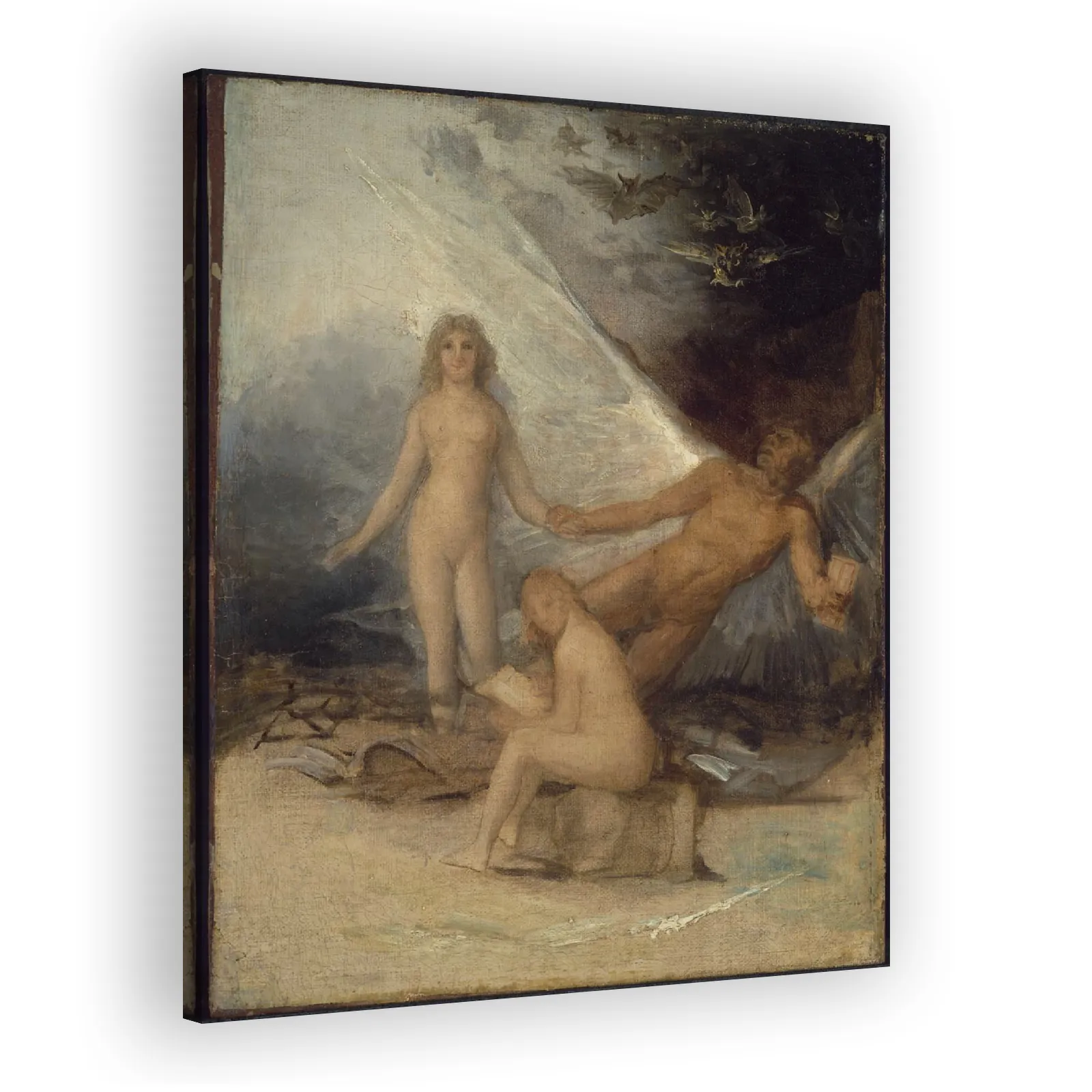 Time, Truth and History by Francisco Goya - view 2 thumbnail