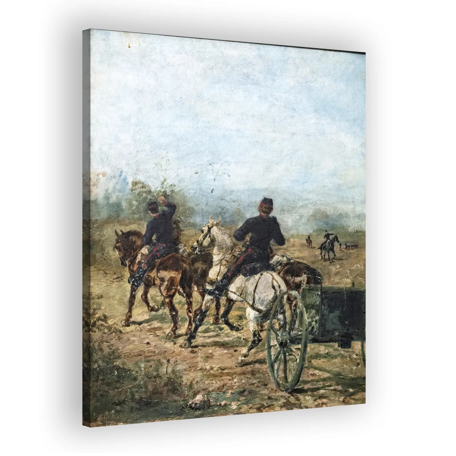 Le Bosc, Artillery Battery by Henri De Toulouse Lautrec - view 2 thumbnail