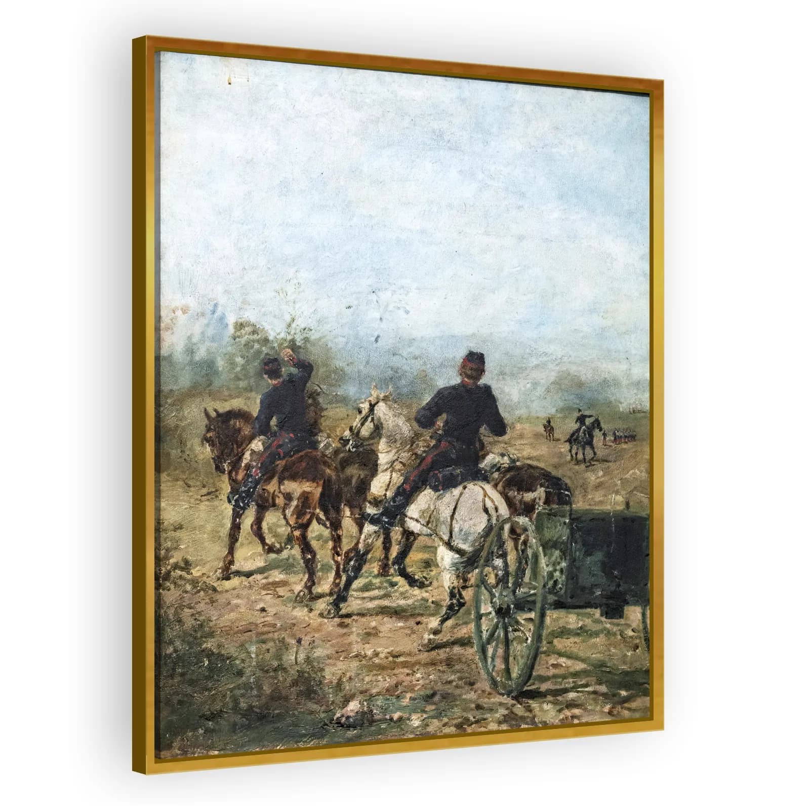 Le Bosc, Artillery Battery by Henri De Toulouse Lautrec - view 3 thumbnail