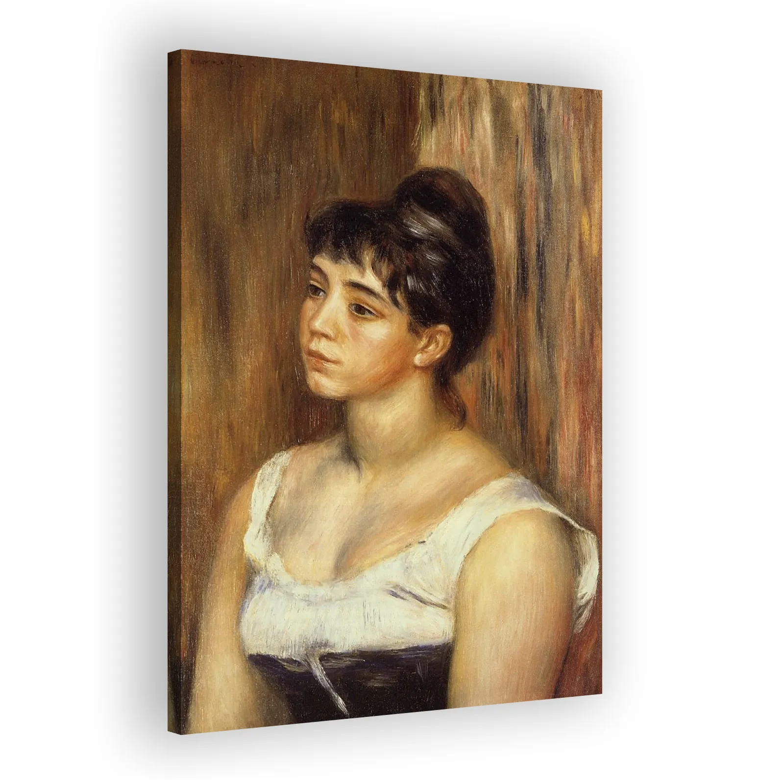 Porträt der Suzanne Valadon by Pierre Auguste Renoir - view 2 thumbnail