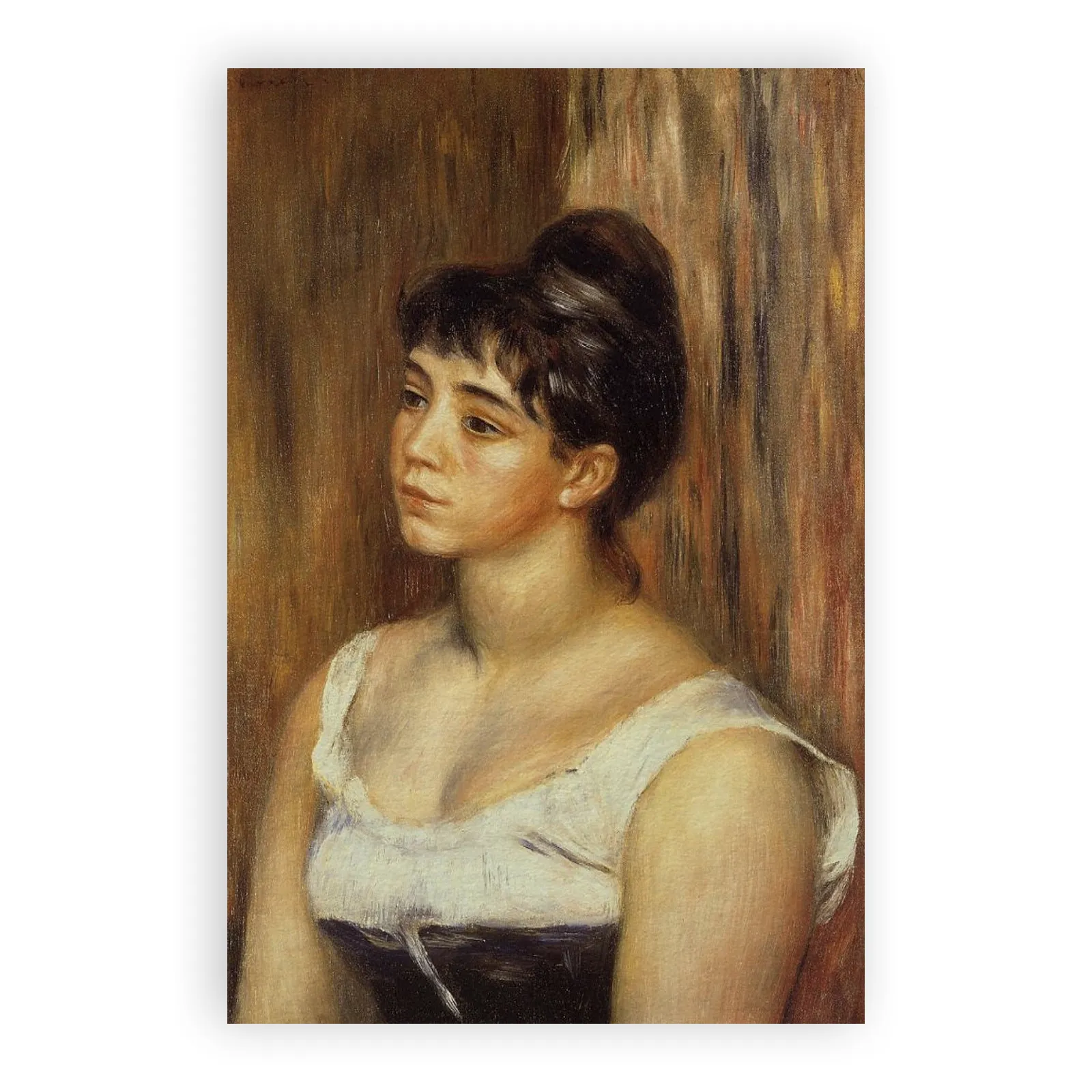 Porträt der Suzanne Valadon by Pierre Auguste Renoir - view 6 thumbnail