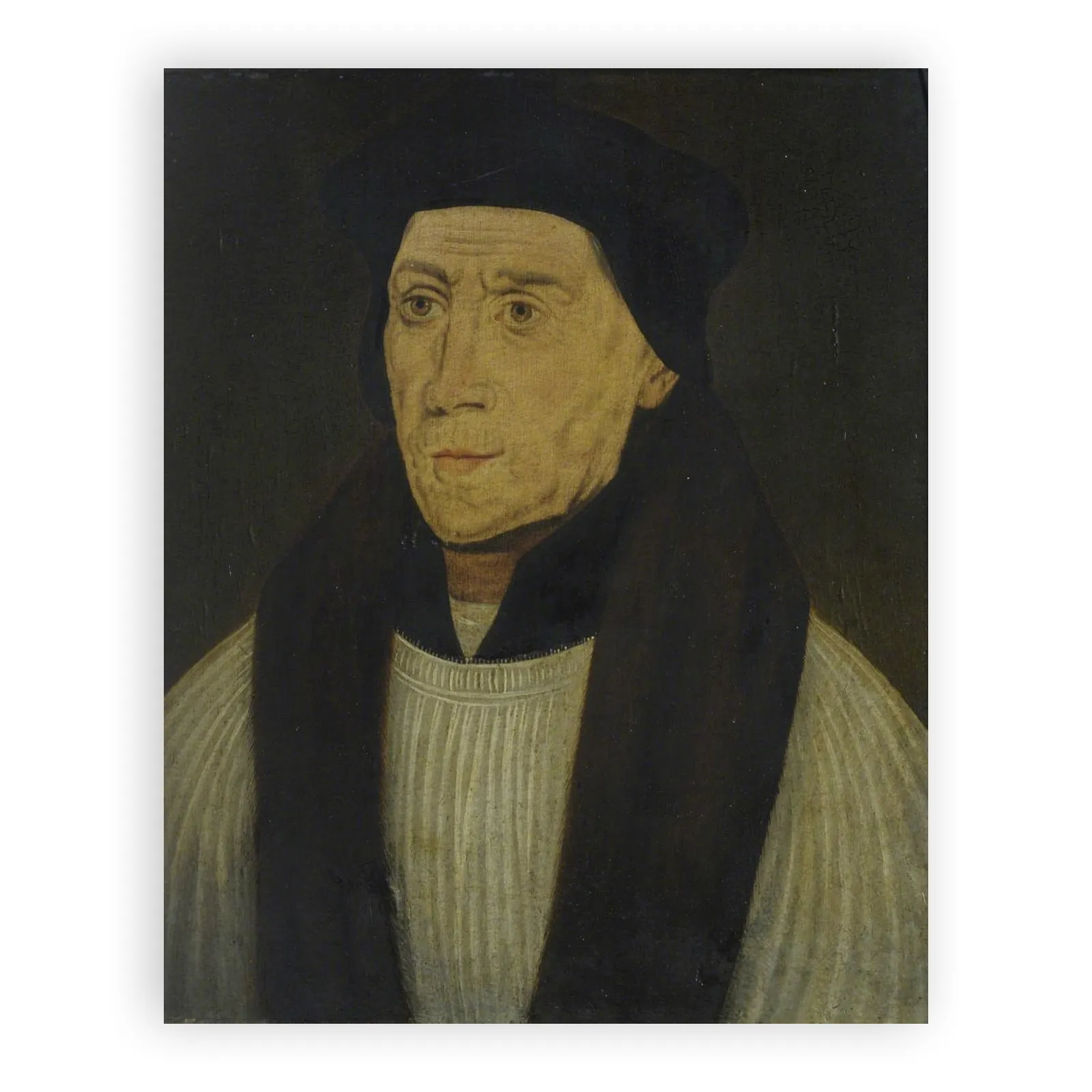 John Fisher (1459–1535), Bishop of Rochester, First Lady Margaret Professor of Divinity (1503), Roman Catholic Martyr by Hans Holbein The Younger - view 6 thumbnail
