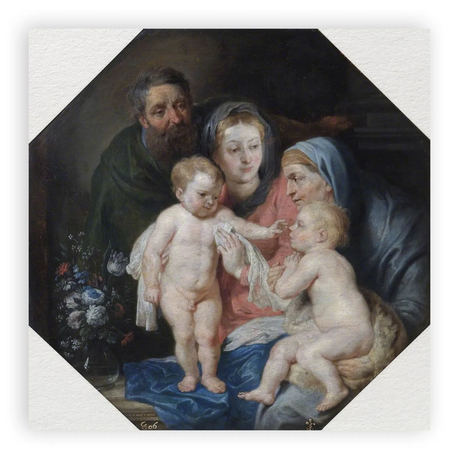 The Holy Family with Saint Elizabeth and the Infant Saint John by Peter Paul Rubens - view 6 thumbnail
