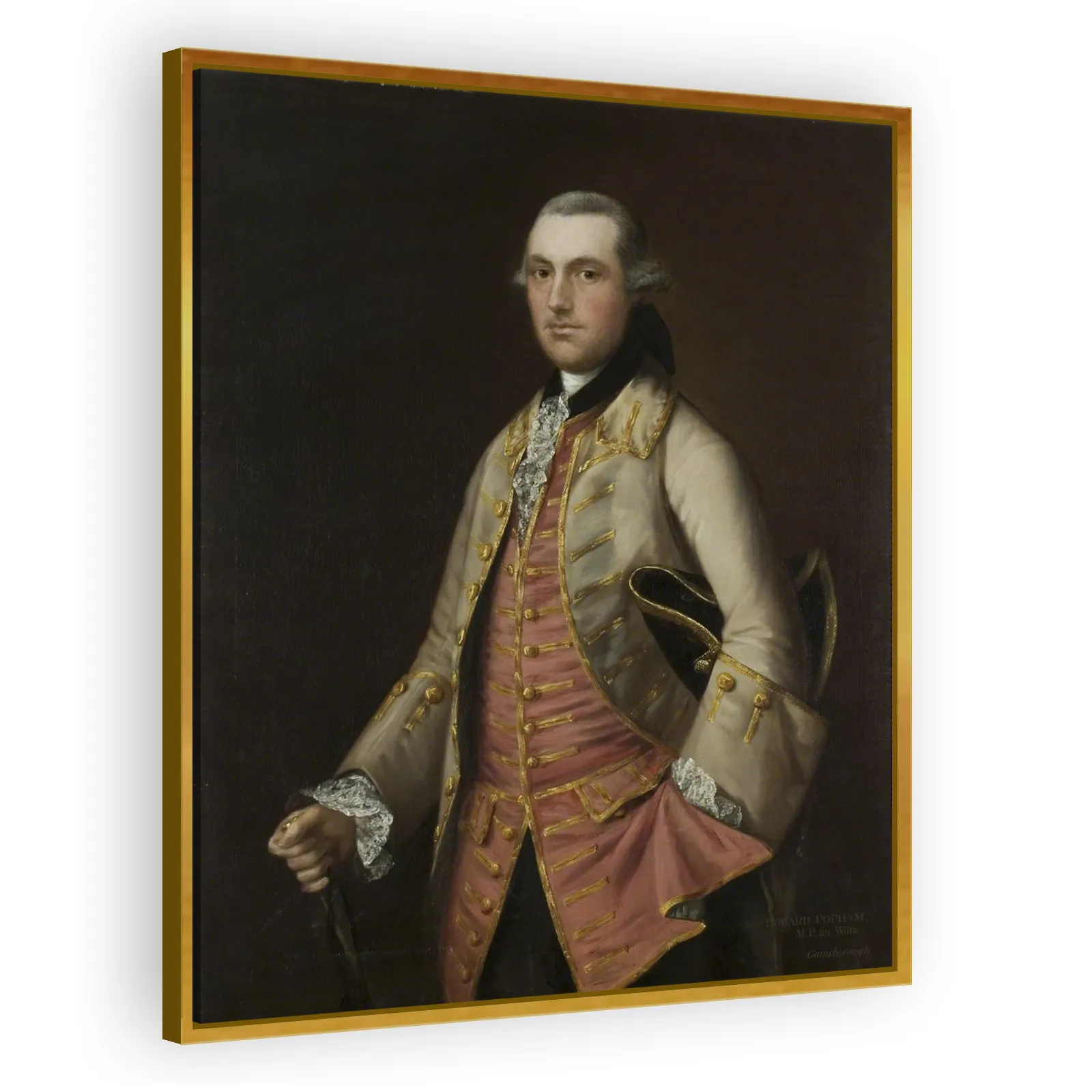 William Leyborne Leyborne by Thomas Gainsborough - view 3 thumbnail