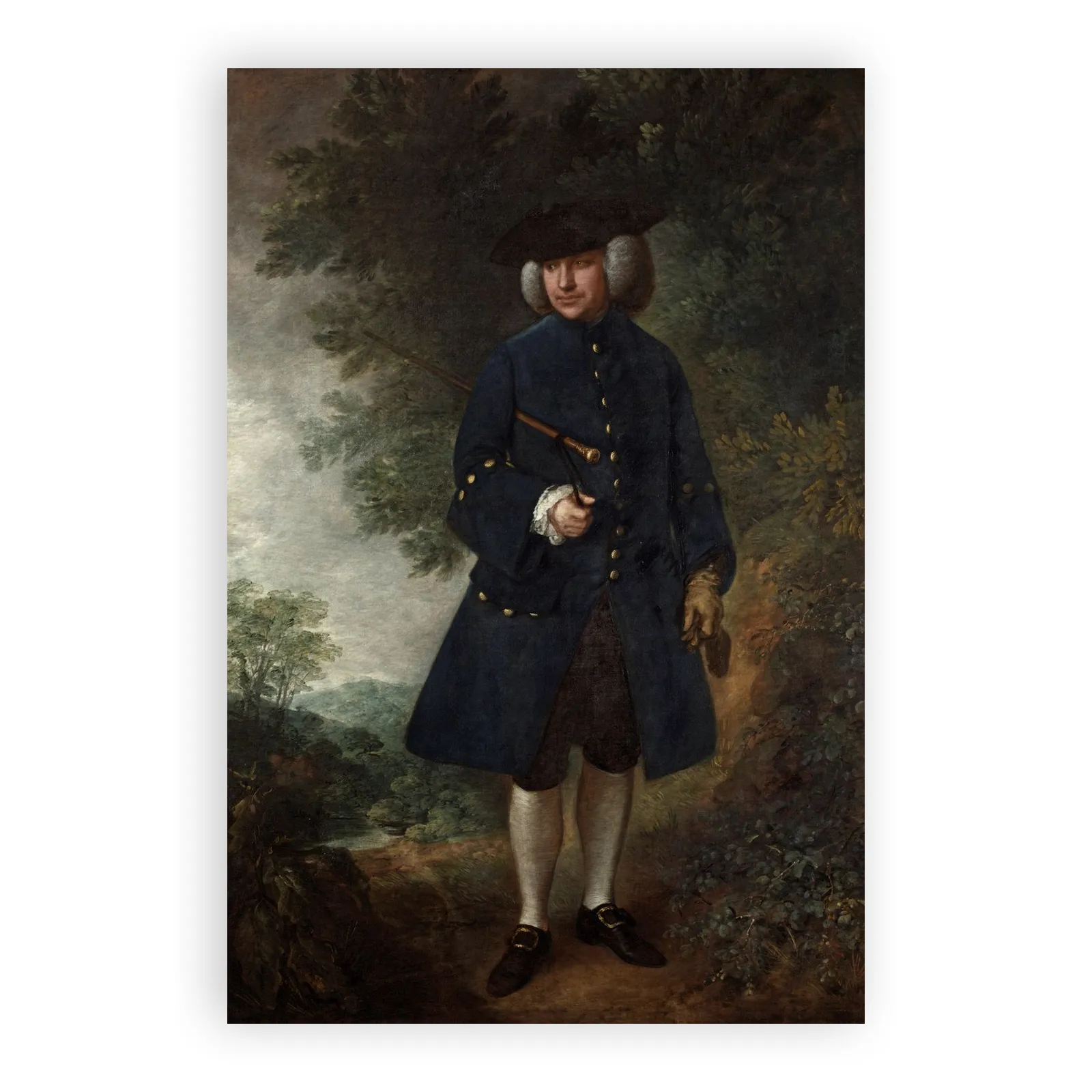 Dr Rice Charleton (1722/1723–1788) by Thomas Gainsborough - view 6 thumbnail