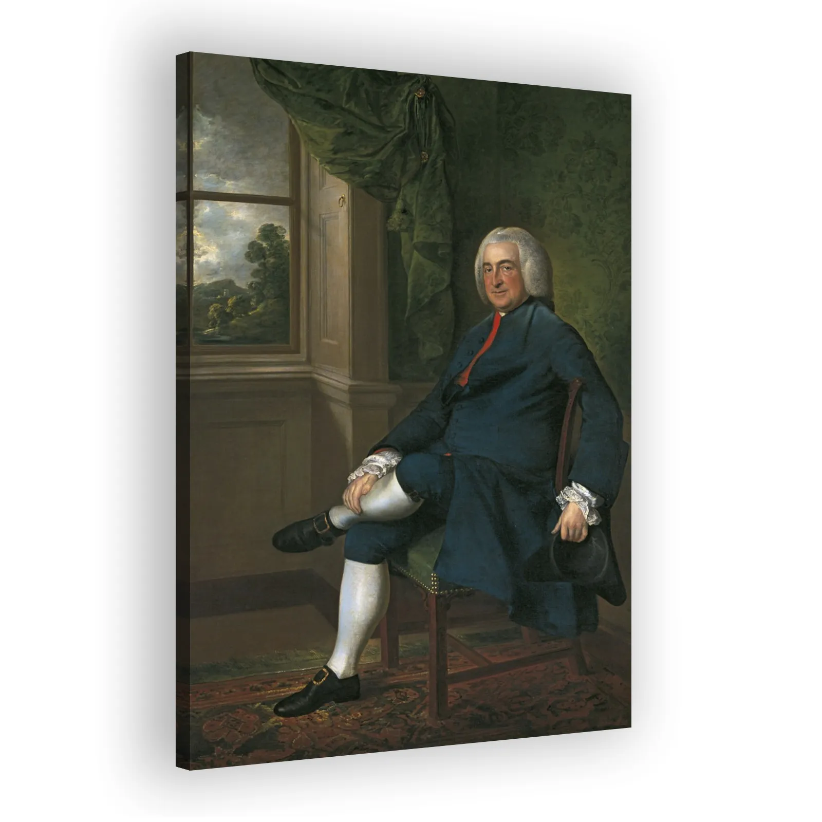 Robert Craggs Nugent (1702–1788) by Thomas Gainsborough - view 2 thumbnail