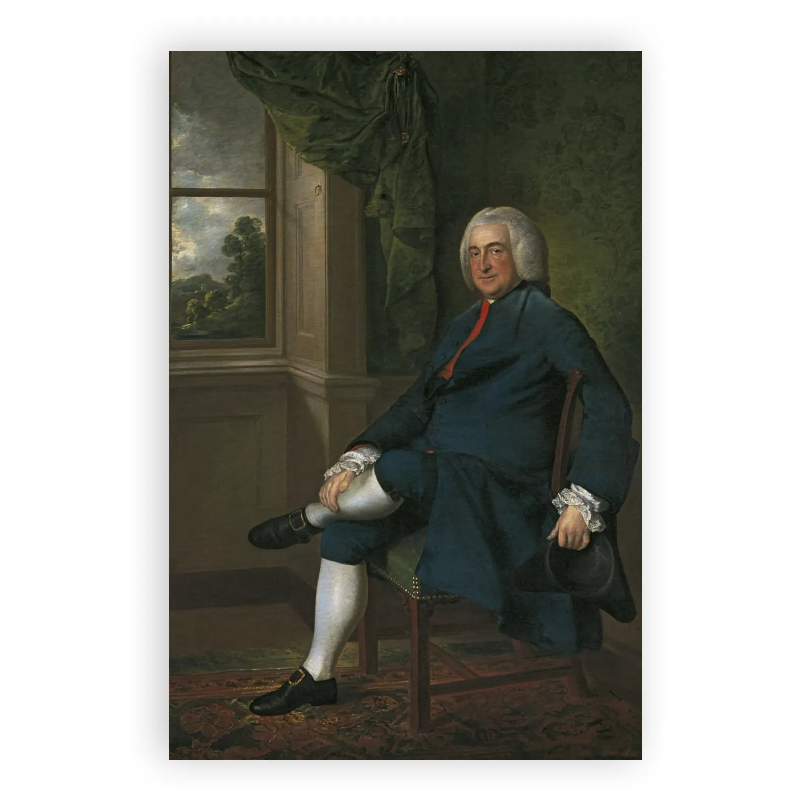 Robert Craggs Nugent (1702–1788) by Thomas Gainsborough - view 6 thumbnail