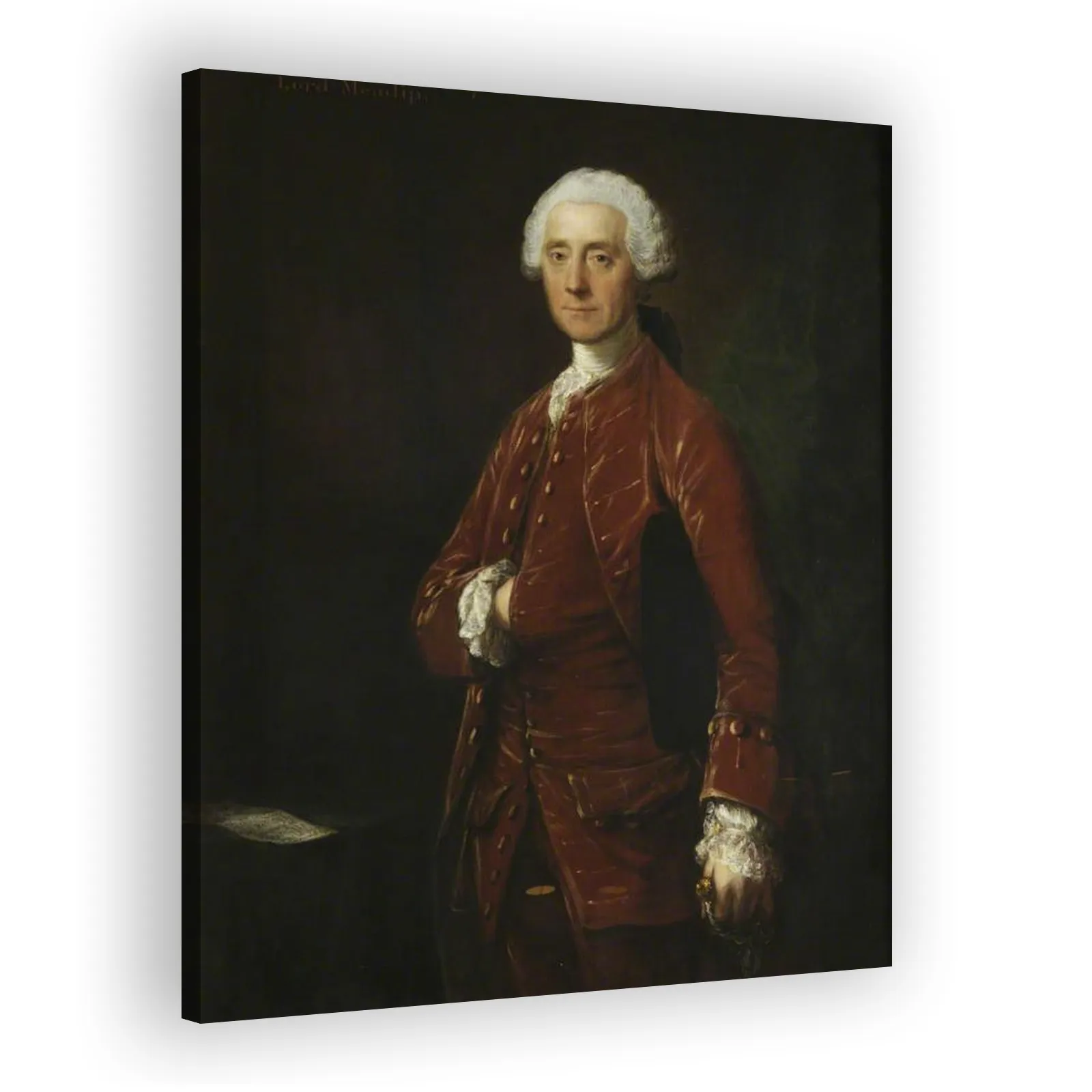 Welbore Ellis, Baron Mendip (1713–1802) by Thomas Gainsborough - view 2 thumbnail