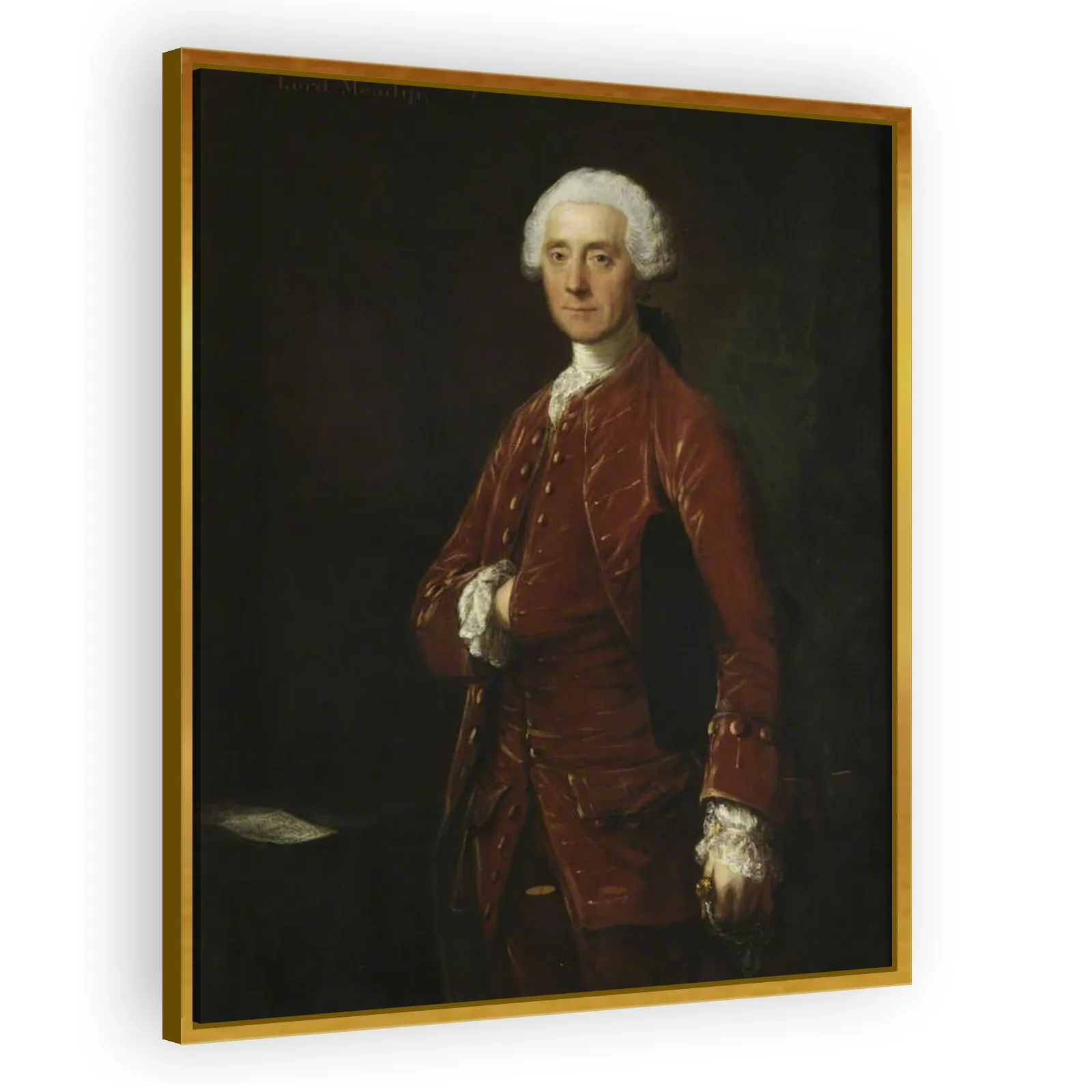 Welbore Ellis, Baron Mendip (1713–1802) by Thomas Gainsborough - view 3 thumbnail