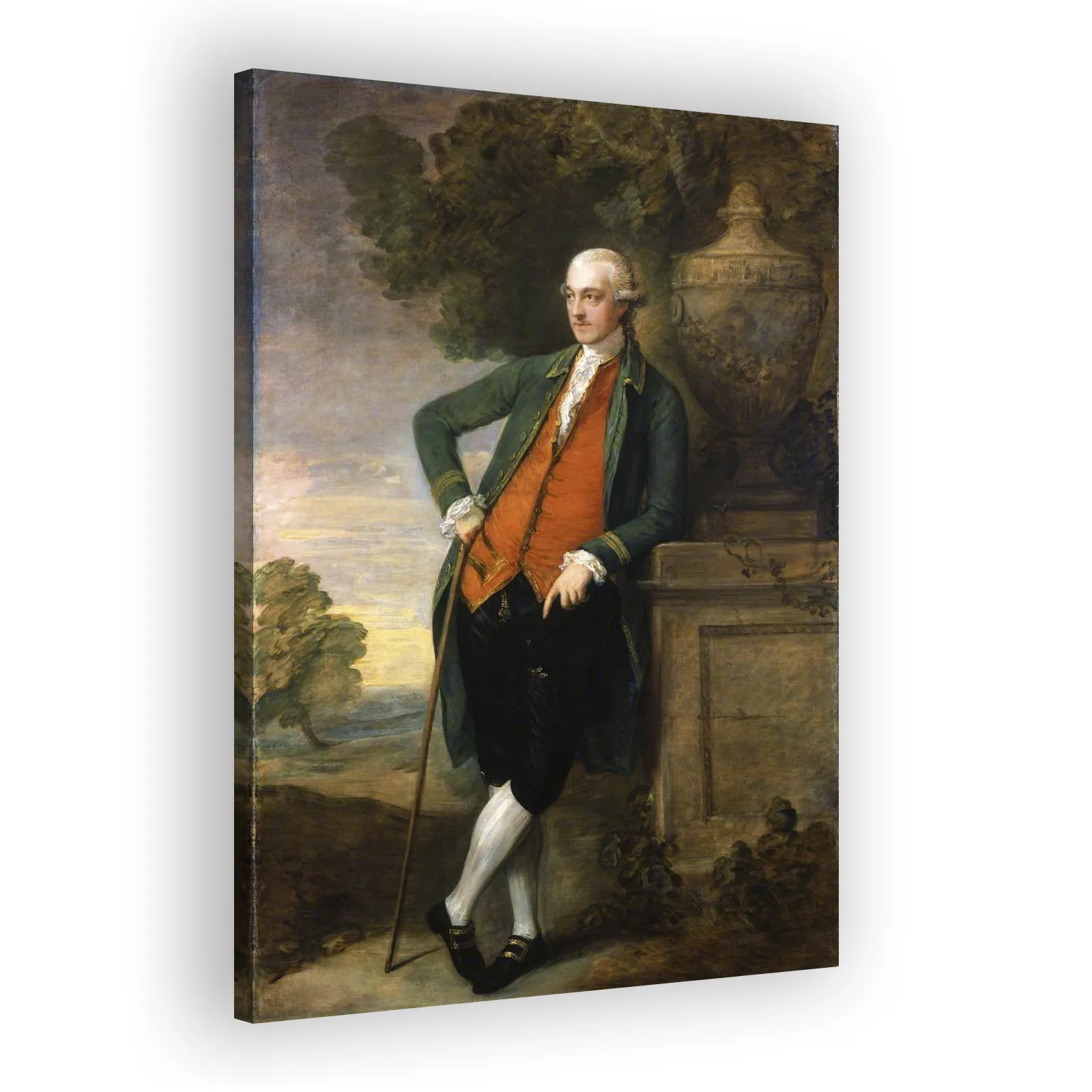 Sir Harbord Harbord (1734–1810), Bt, MP for Norwich by Thomas Gainsborough - view 2 thumbnail