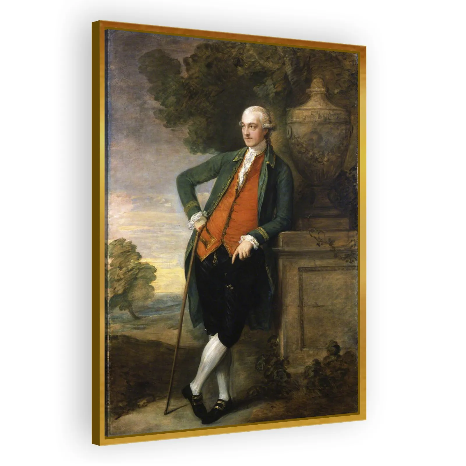 Sir Harbord Harbord (1734–1810), Bt, MP for Norwich by Thomas Gainsborough - view 3 thumbnail