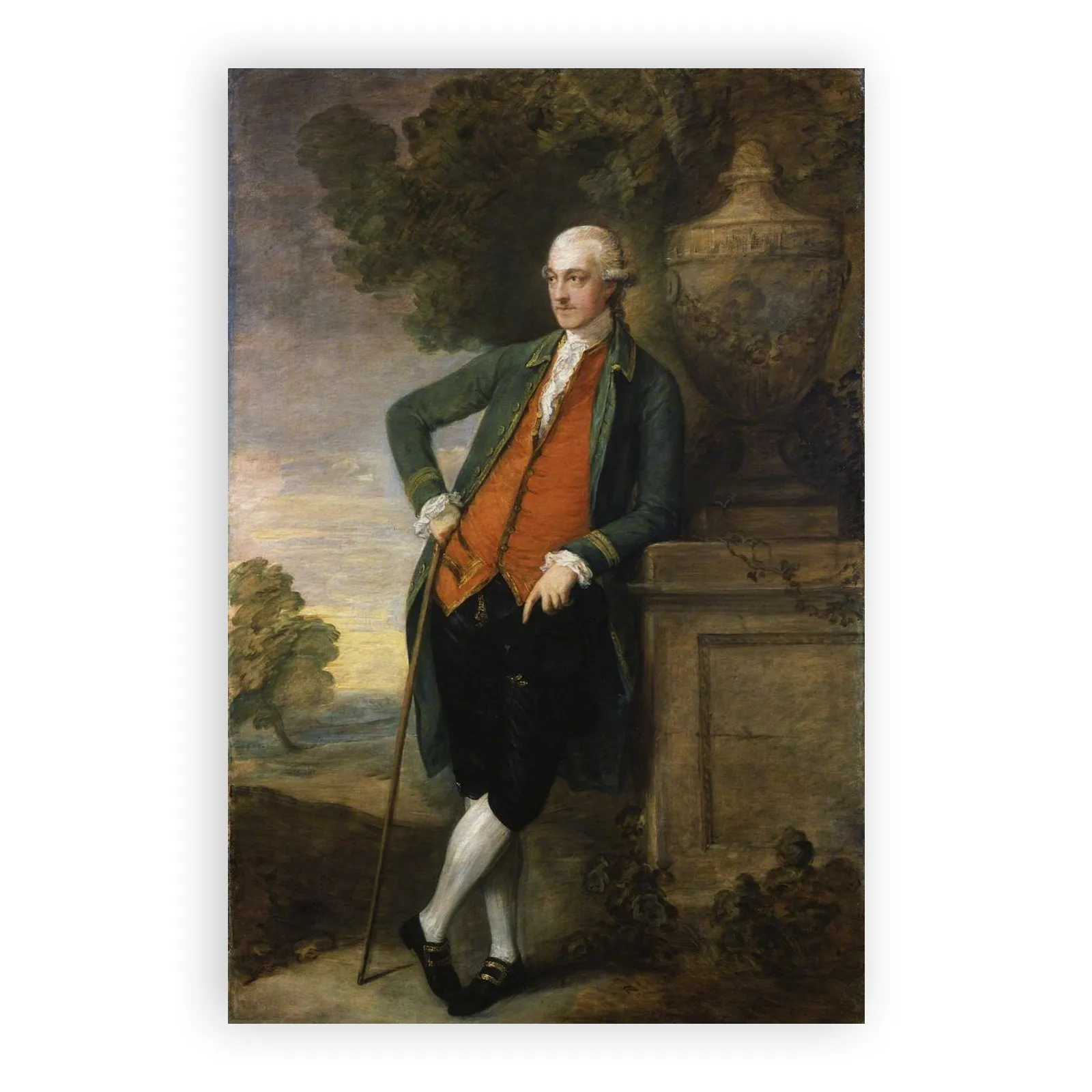 Sir Harbord Harbord (1734–1810), Bt, MP for Norwich by Thomas Gainsborough - view 6 thumbnail