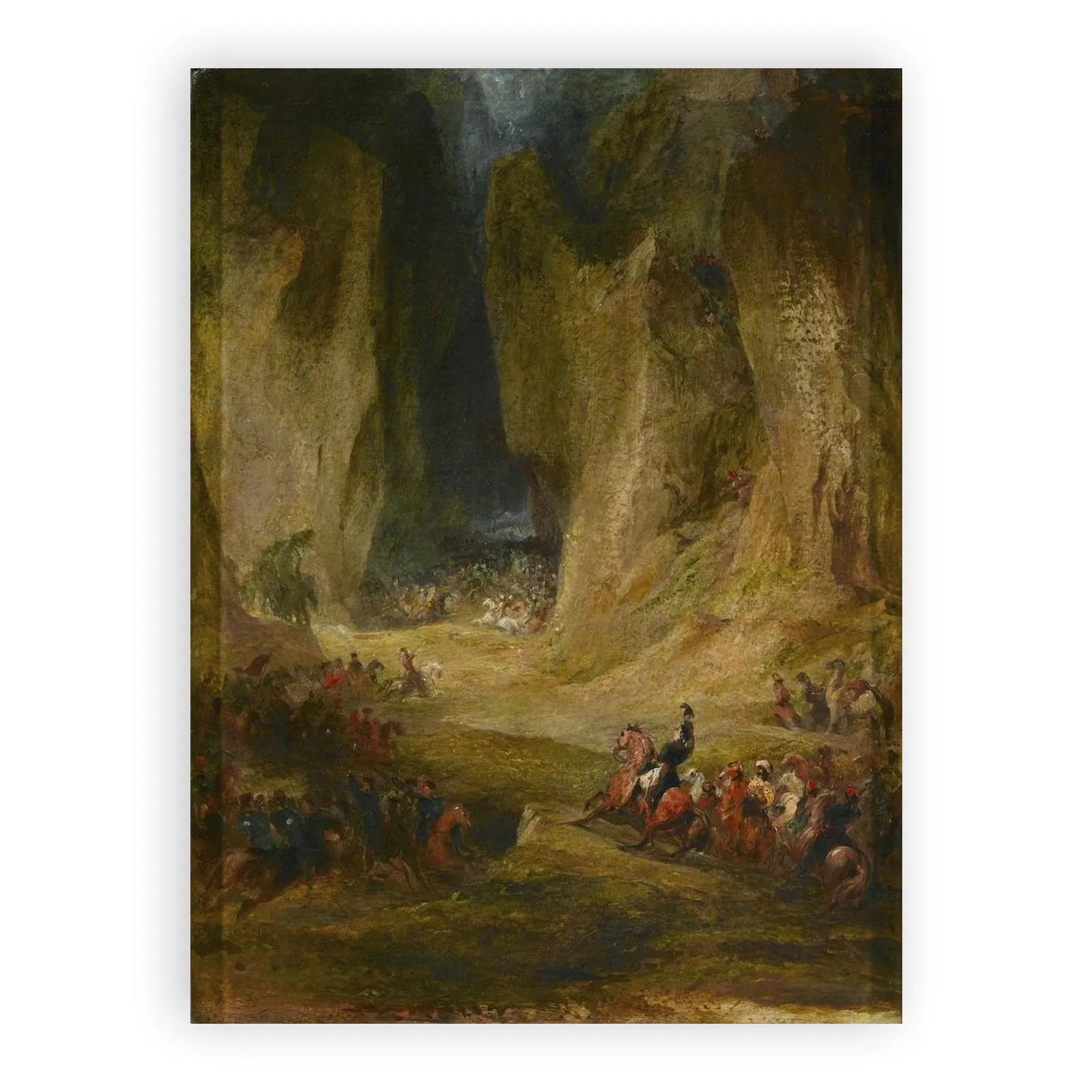 Trukkee, 28 February 1845 (Sir Charles Napier’s Hill campaign in Baluchistan) by George Jones - view 6 thumbnail