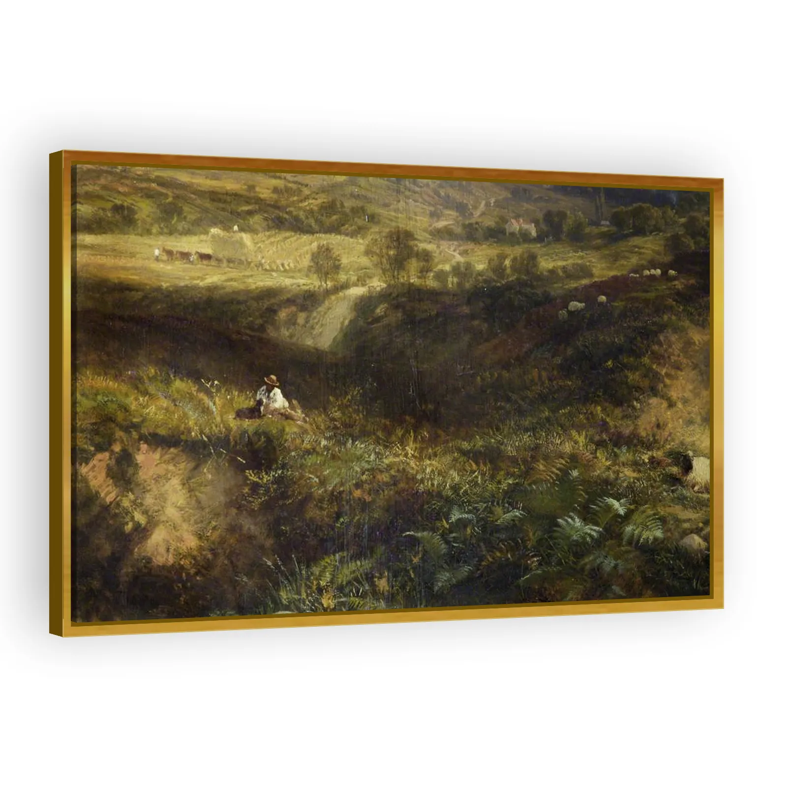 The South Downs (detail) by George Cole - view 3 thumbnail