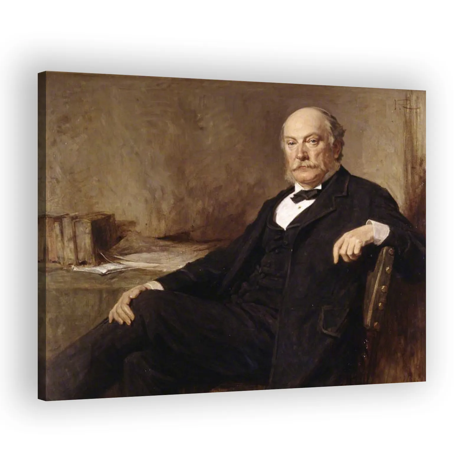 John William Strutt, 3rd Baron Rayleigh (1842–1919) by George Reid - view 2 thumbnail