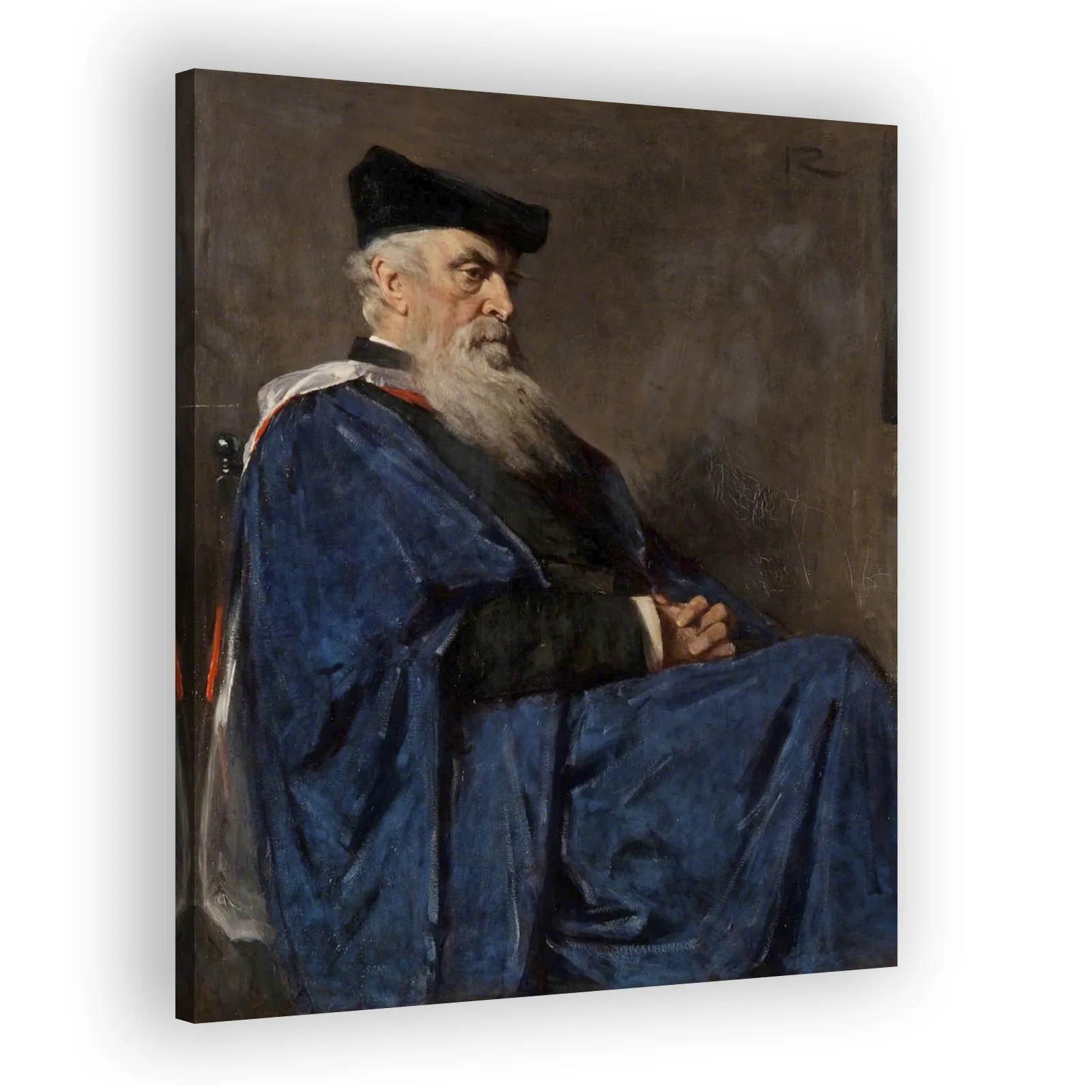 Principal Robert Herbert Story (1835–1907), Professor of Ecclesiastical History, University of Glasgow by George Reid - view 2 thumbnail