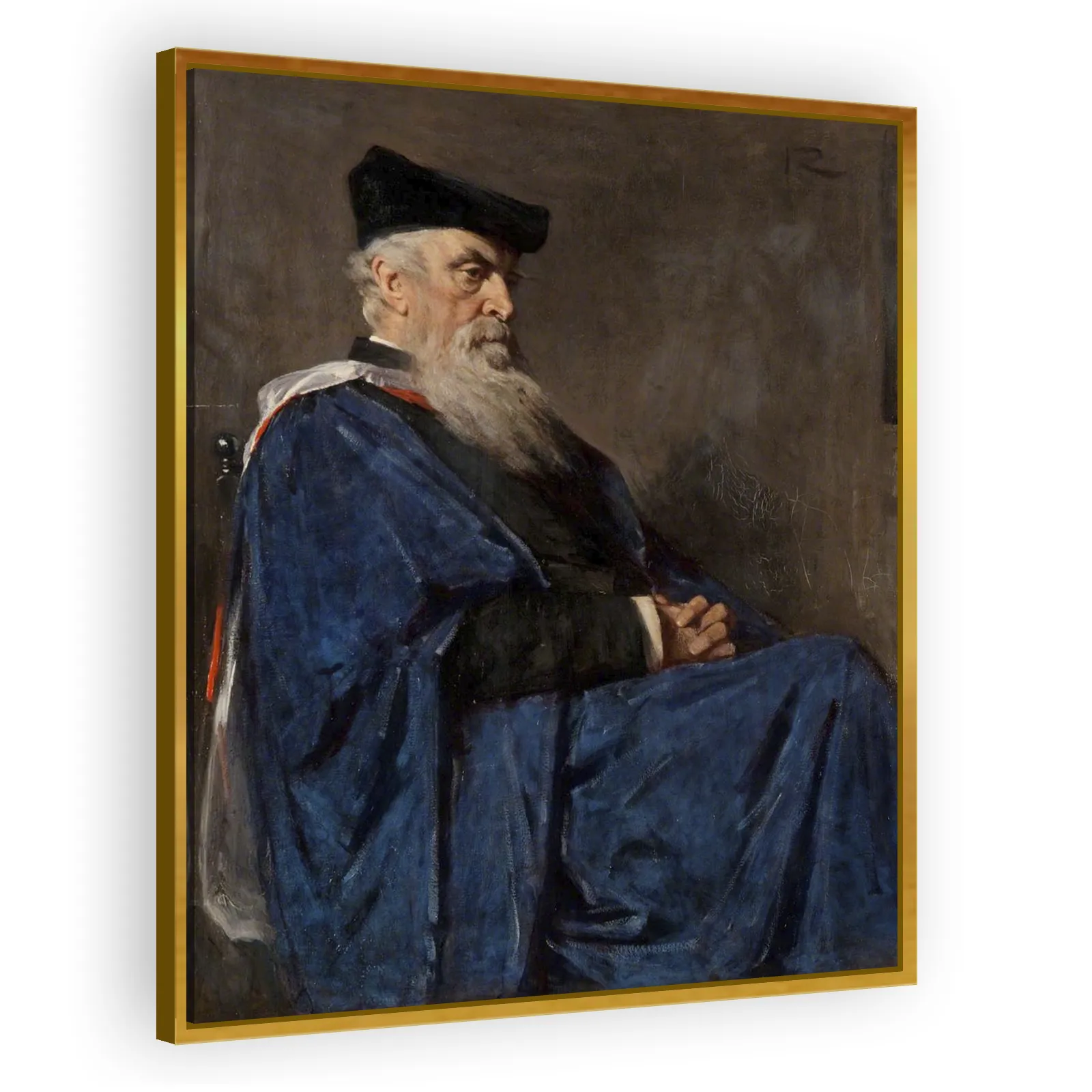 Principal Robert Herbert Story (1835–1907), Professor of Ecclesiastical History, University of Glasgow by George Reid - view 3 thumbnail