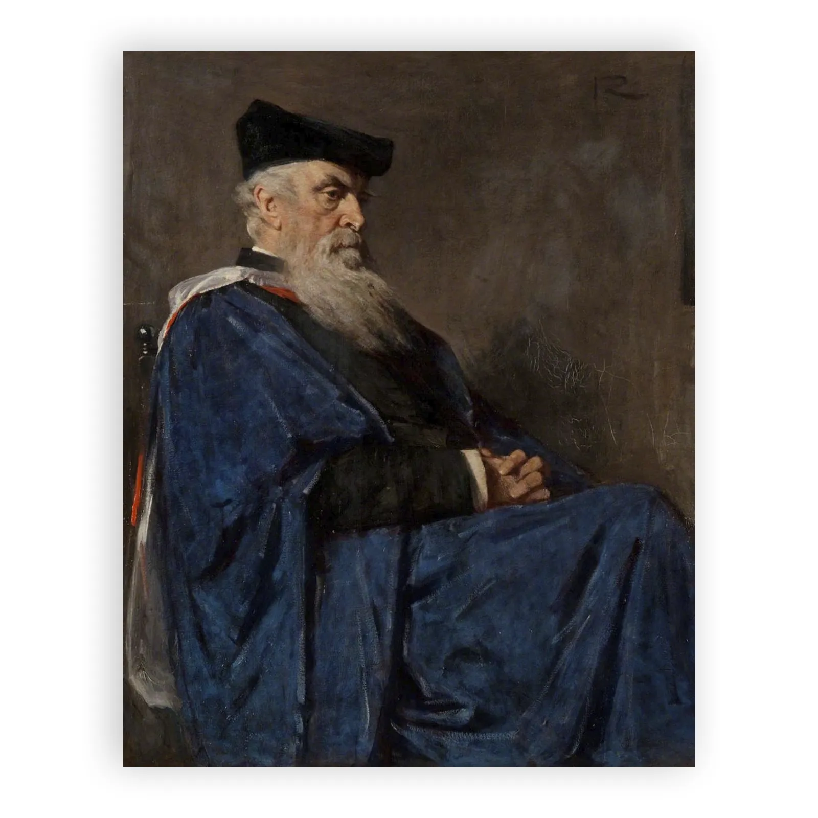 Principal Robert Herbert Story (1835–1907), Professor of Ecclesiastical History, University of Glasgow by George Reid - view 6 thumbnail