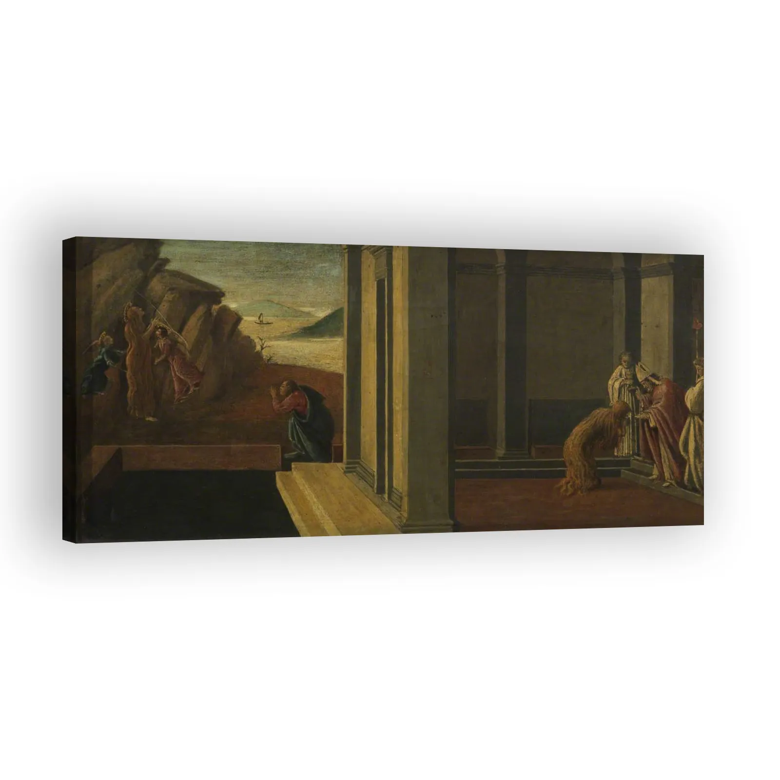 Last Moments of the Magdalene (Predella, Panel Four) by Sandro Botticelli - view 2 thumbnail