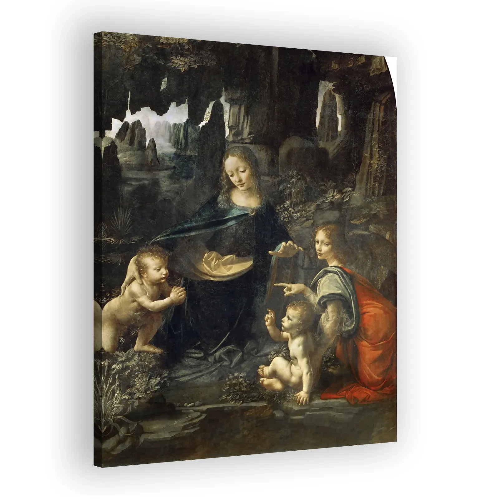 Virgin of the Rocks by Leonardo Da Vinci - view 2 thumbnail