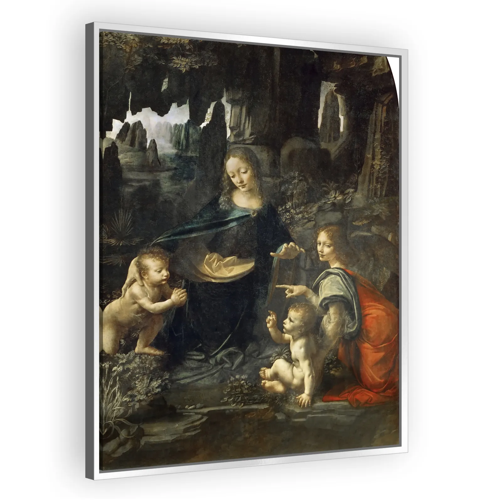 Virgin of the Rocks by Leonardo Da Vinci - view 4 thumbnail