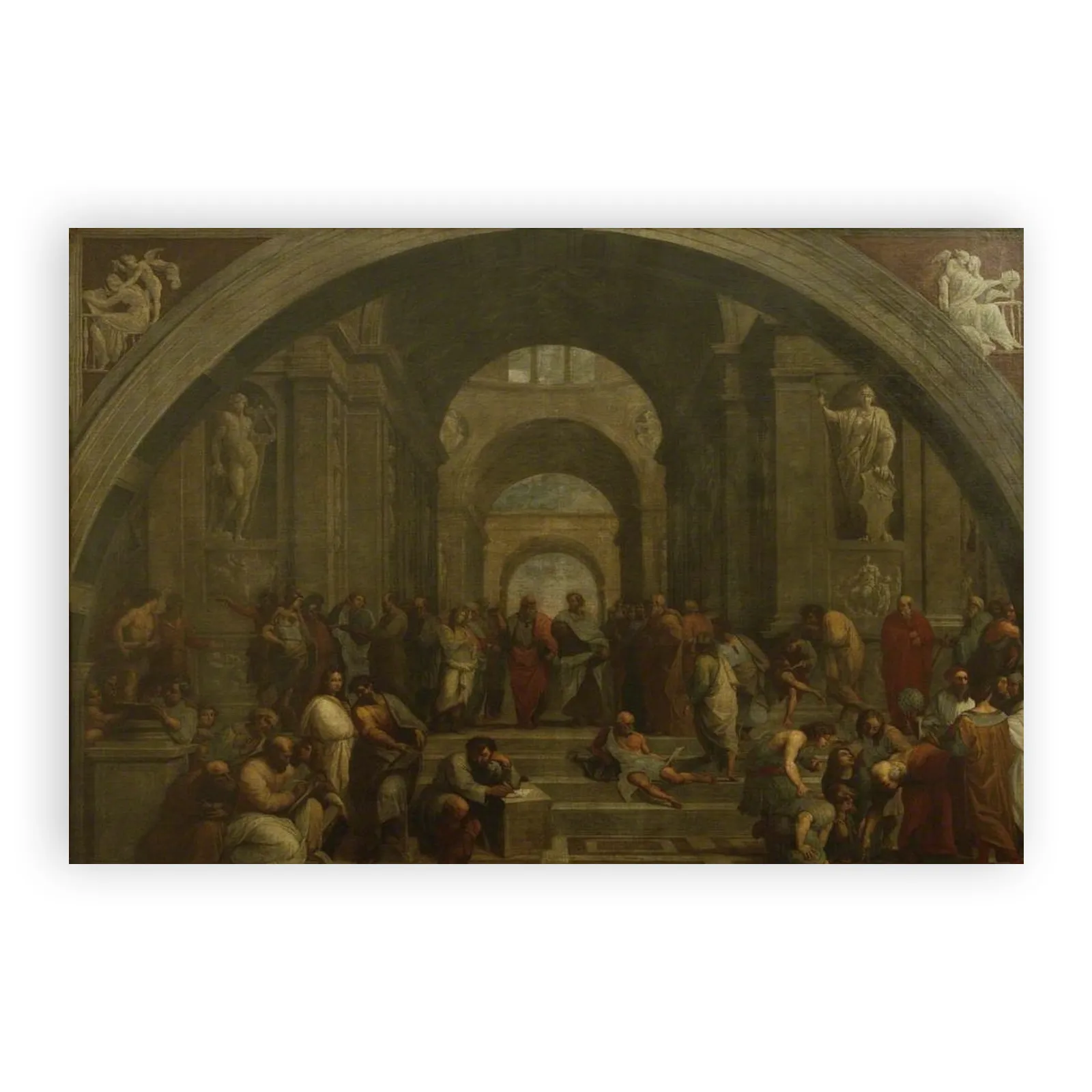 The School of Athens by Raphael - view 6 thumbnail
