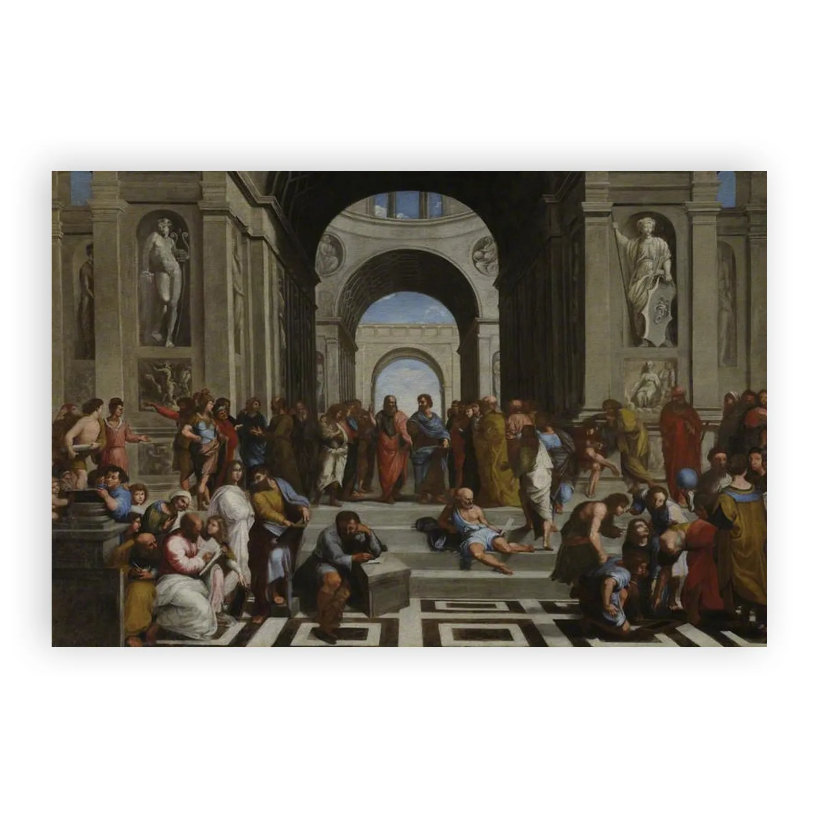The School of Athens by Raphael - view 6 thumbnail