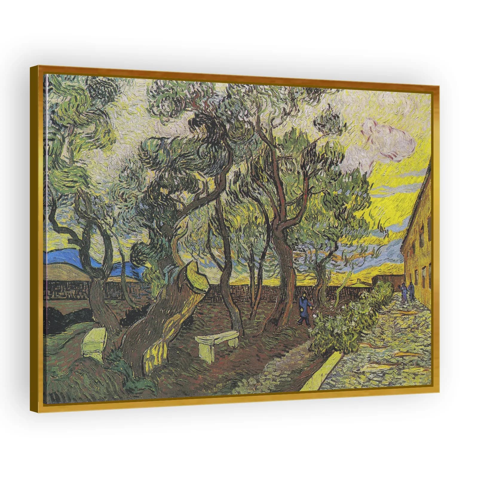 The Garden of St. Paul's Hospital by Vincent Van Gogh - view 3 thumbnail