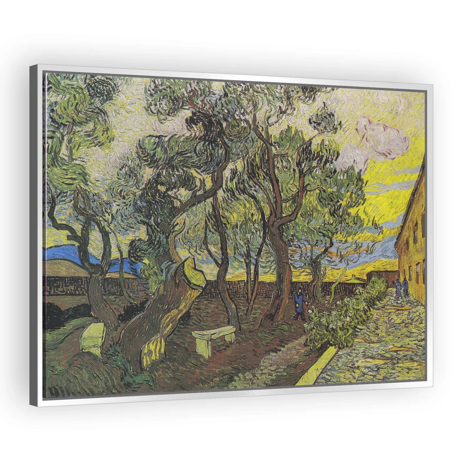 The Garden of St. Paul's Hospital by Vincent Van Gogh - view 4 thumbnail