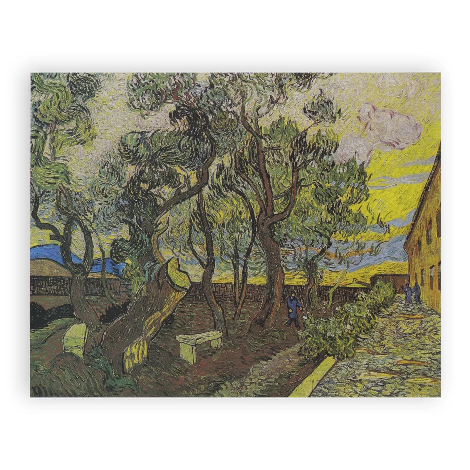 The Garden of St. Paul's Hospital by Vincent Van Gogh - view 6 thumbnail
