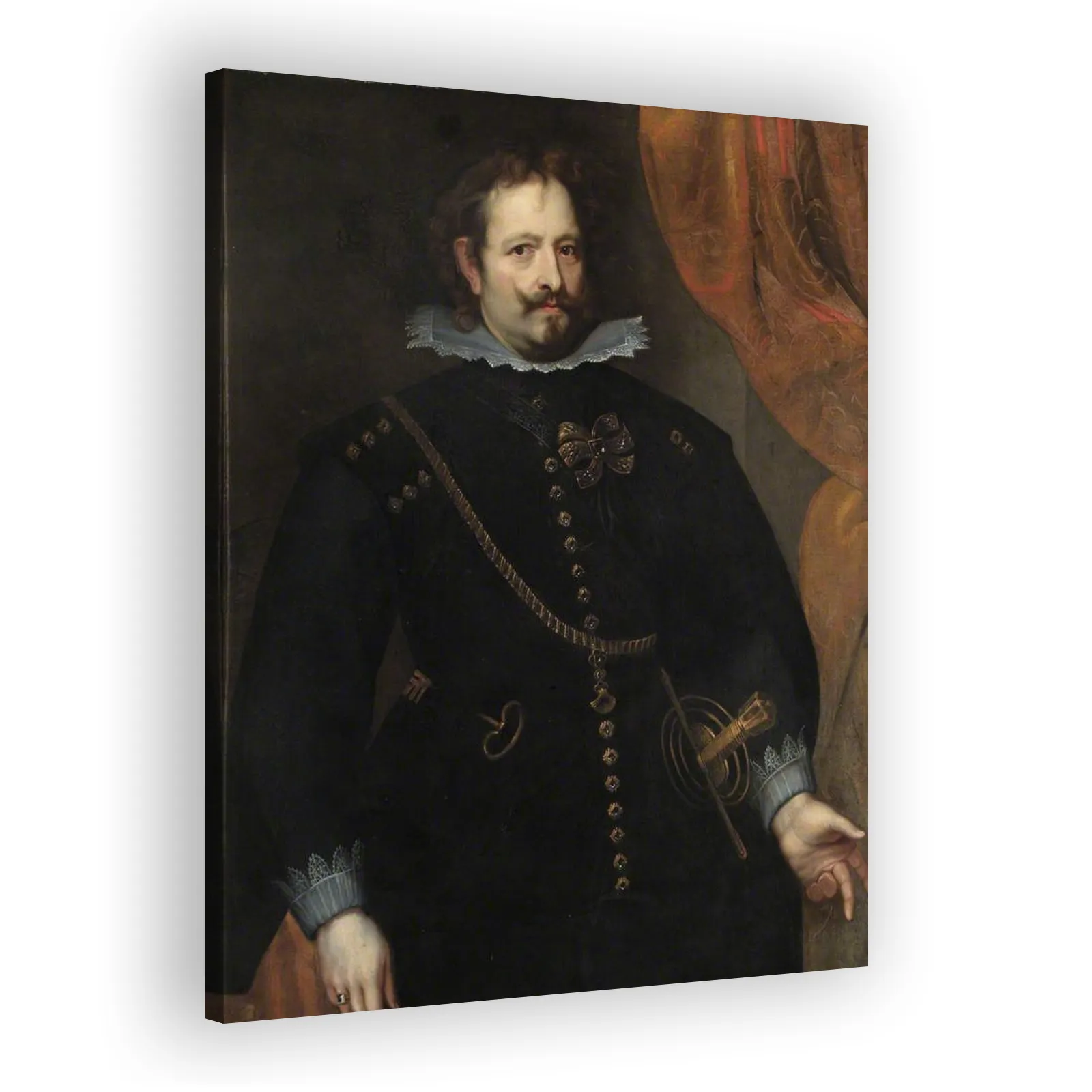 Diego Felipe de Guzmán (1580–1655), 1st Marquis of Leganés by Anthony Van Dyck - view 2 thumbnail