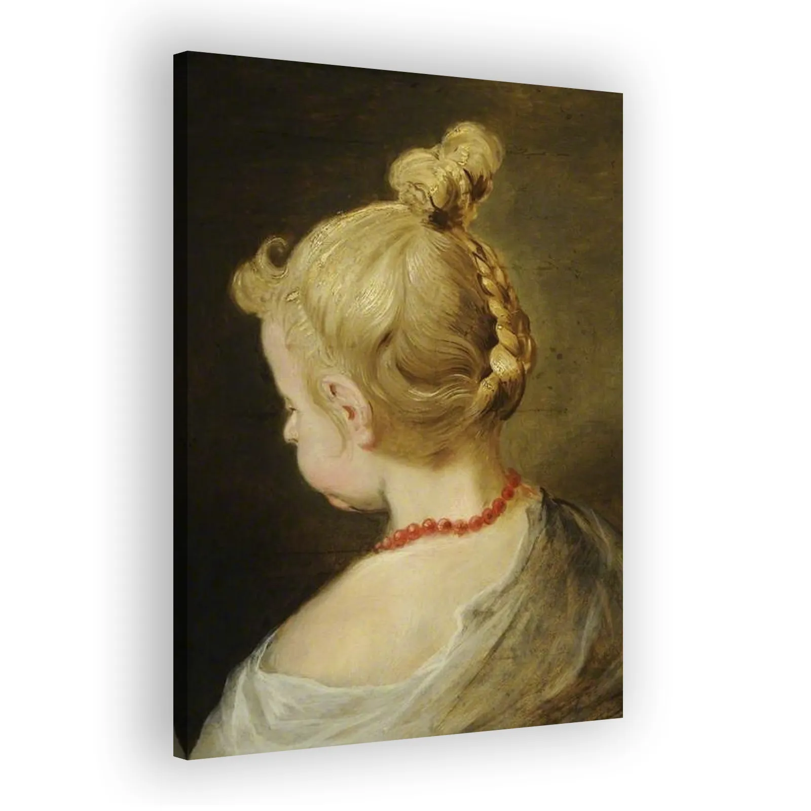 Sketch of One of the Artist's Daughters by Peter Paul Rubens - view 2 thumbnail