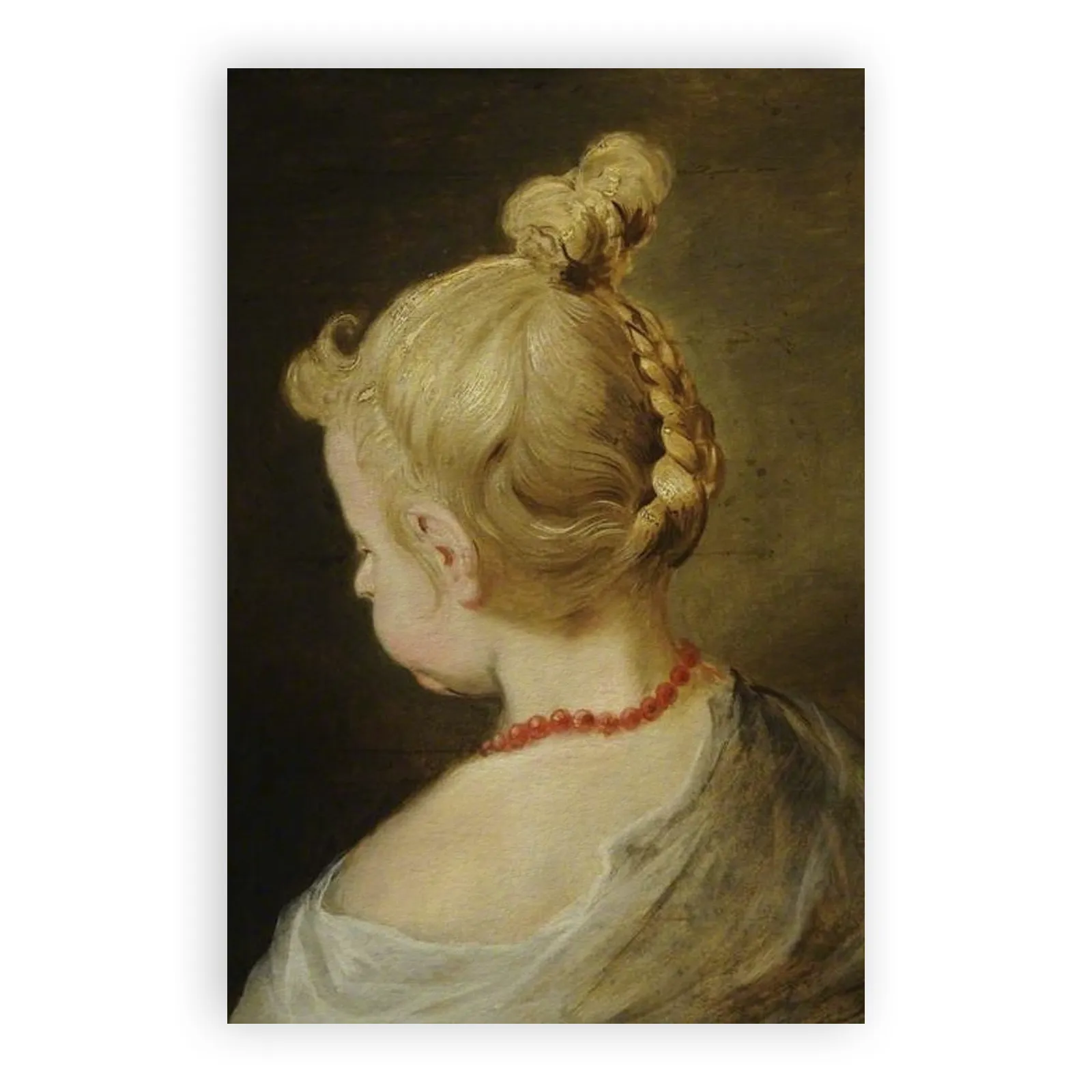 Sketch of One of the Artist's Daughters by Peter Paul Rubens - view 6 thumbnail