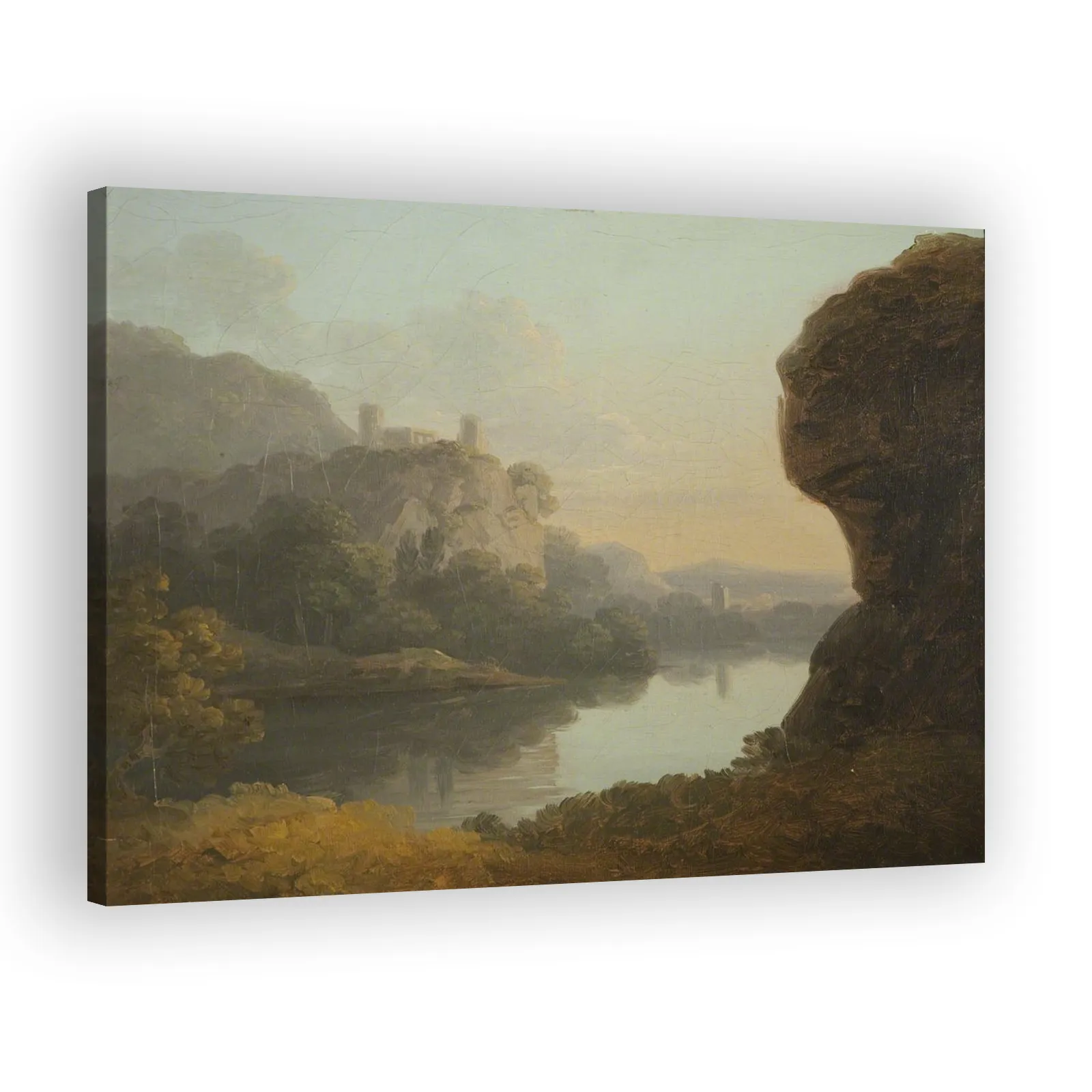 Castle near Lake by Richard Wilson - view 2 thumbnail