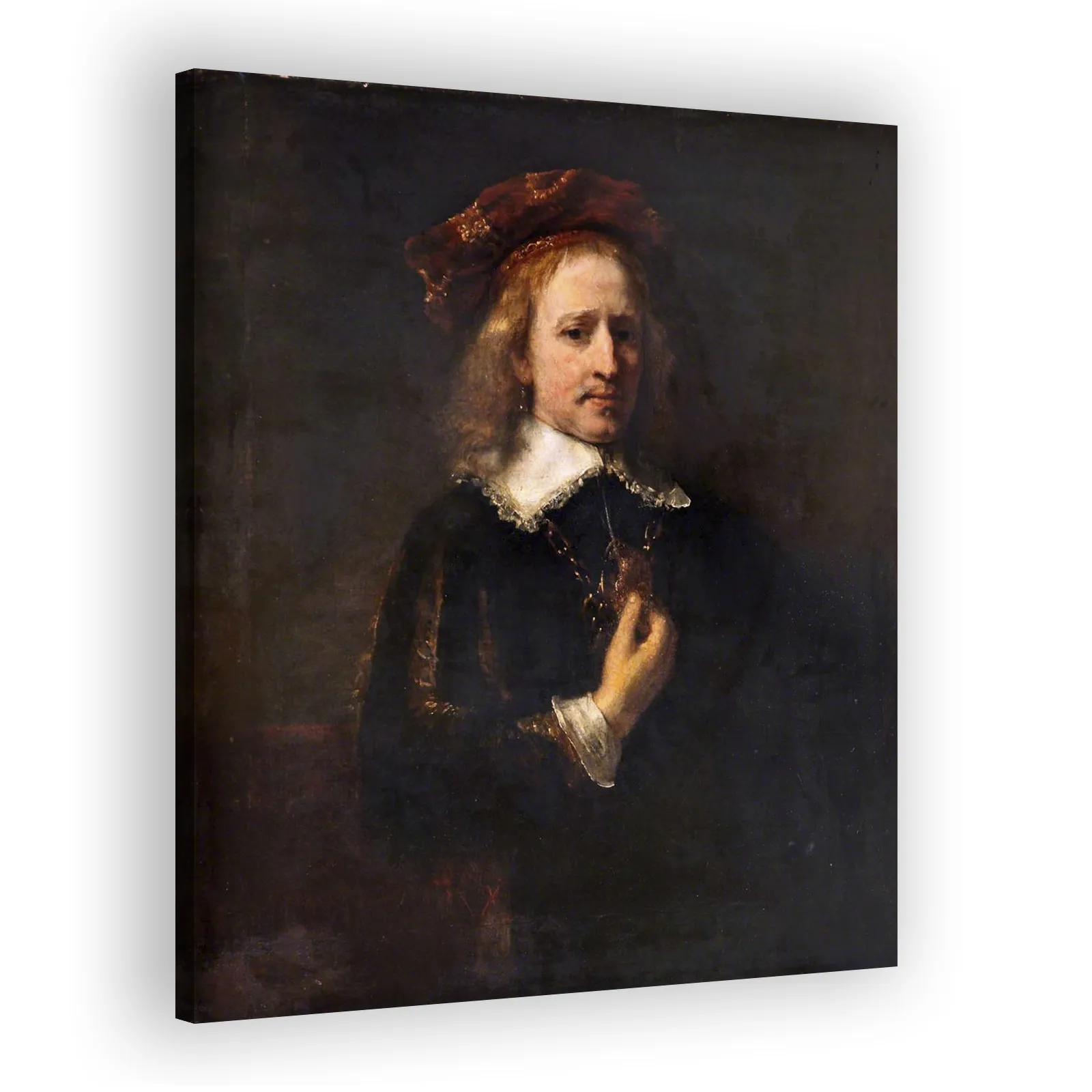 Portrait of a Man by Rembrandt Van Rijn - view 2 thumbnail