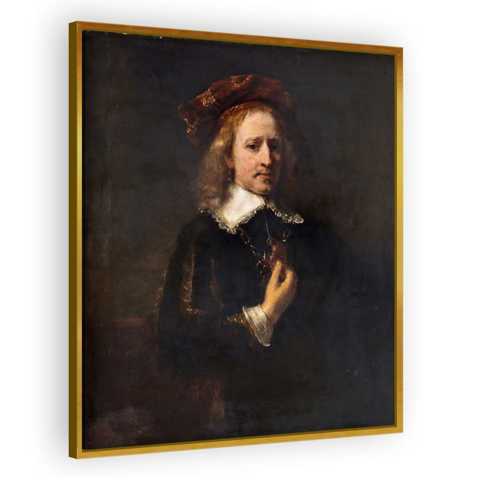 Portrait of a Man by Rembrandt Van Rijn - view 3 thumbnail