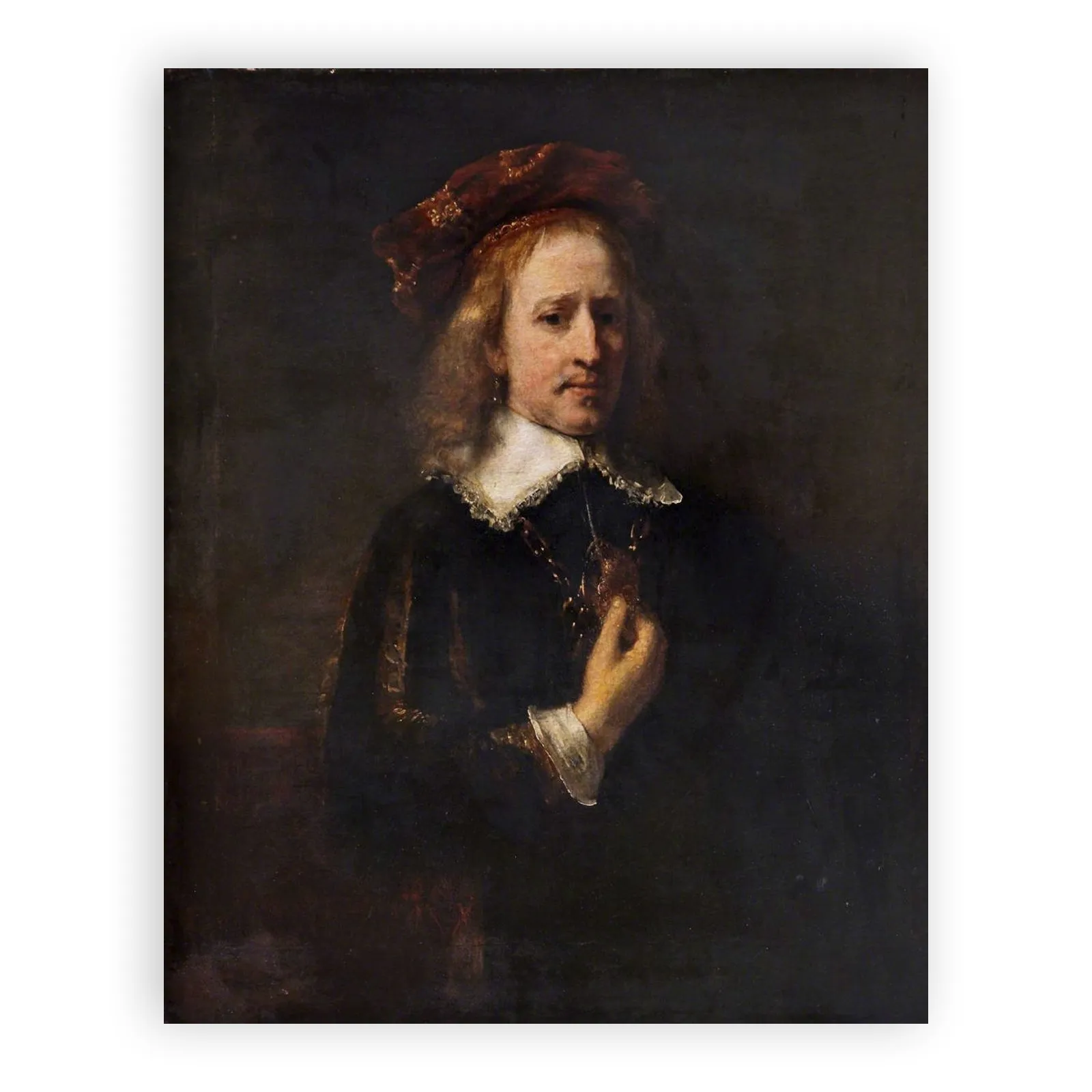 Portrait of a Man by Rembrandt Van Rijn - view 6 thumbnail