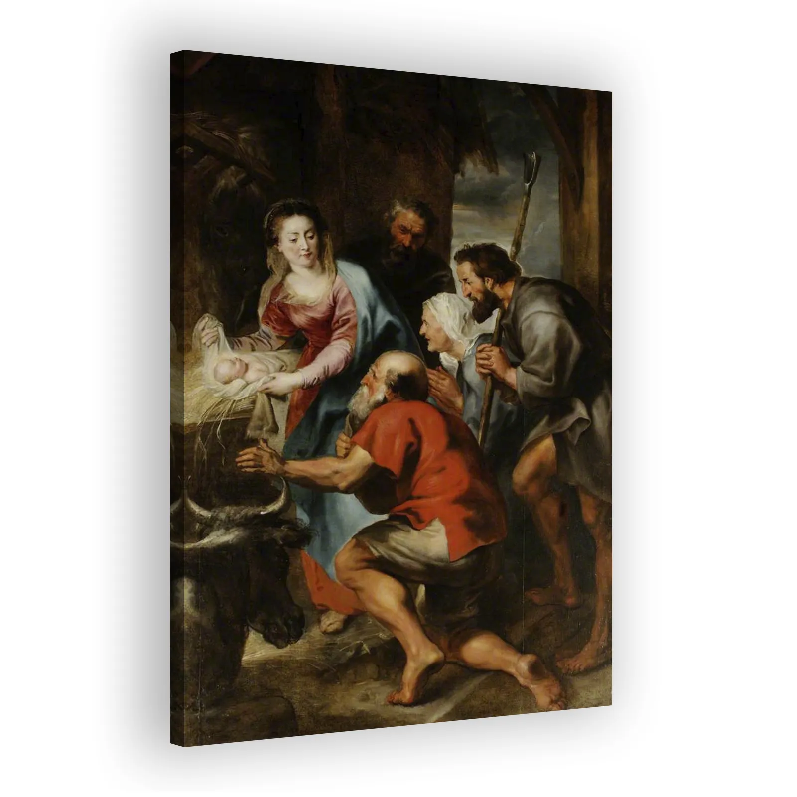 Adoration of the Shepherds by Peter Paul Rubens - view 2 thumbnail