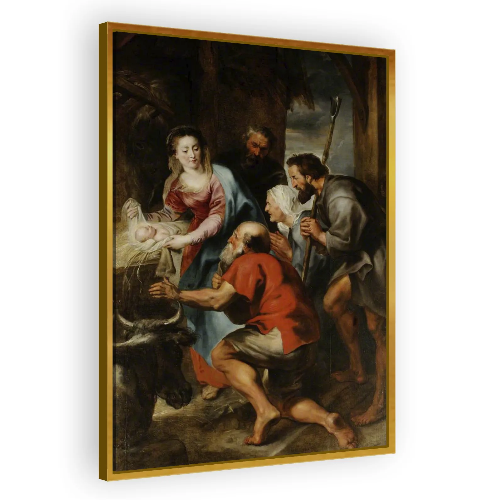 Adoration of the Shepherds by Peter Paul Rubens - view 3 thumbnail