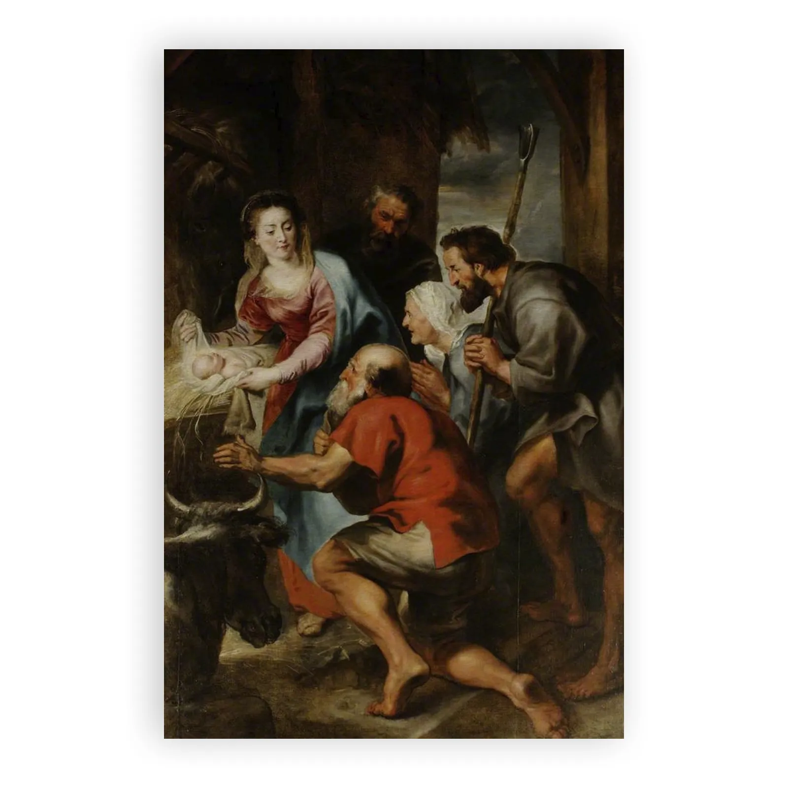 Adoration of the Shepherds by Peter Paul Rubens - view 6 thumbnail