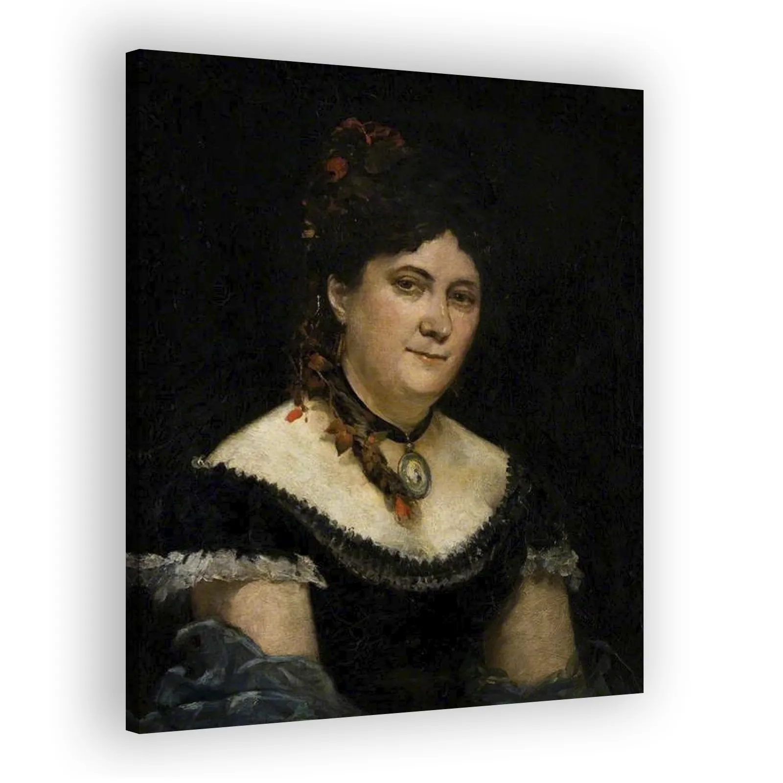 Portrait of a Woman by Gustave Courbet - view 2 thumbnail