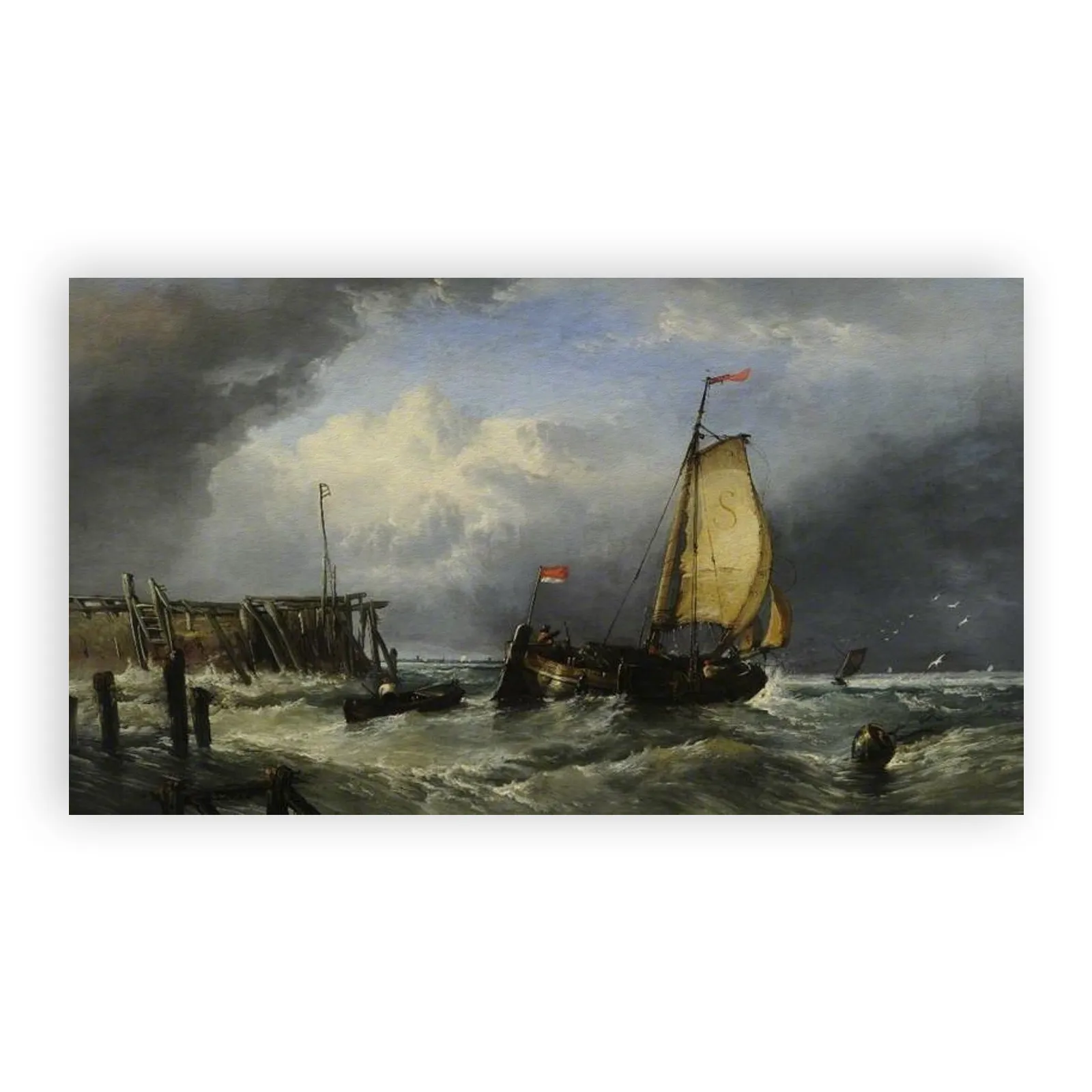 Seascape by James Webb - view 6 thumbnail