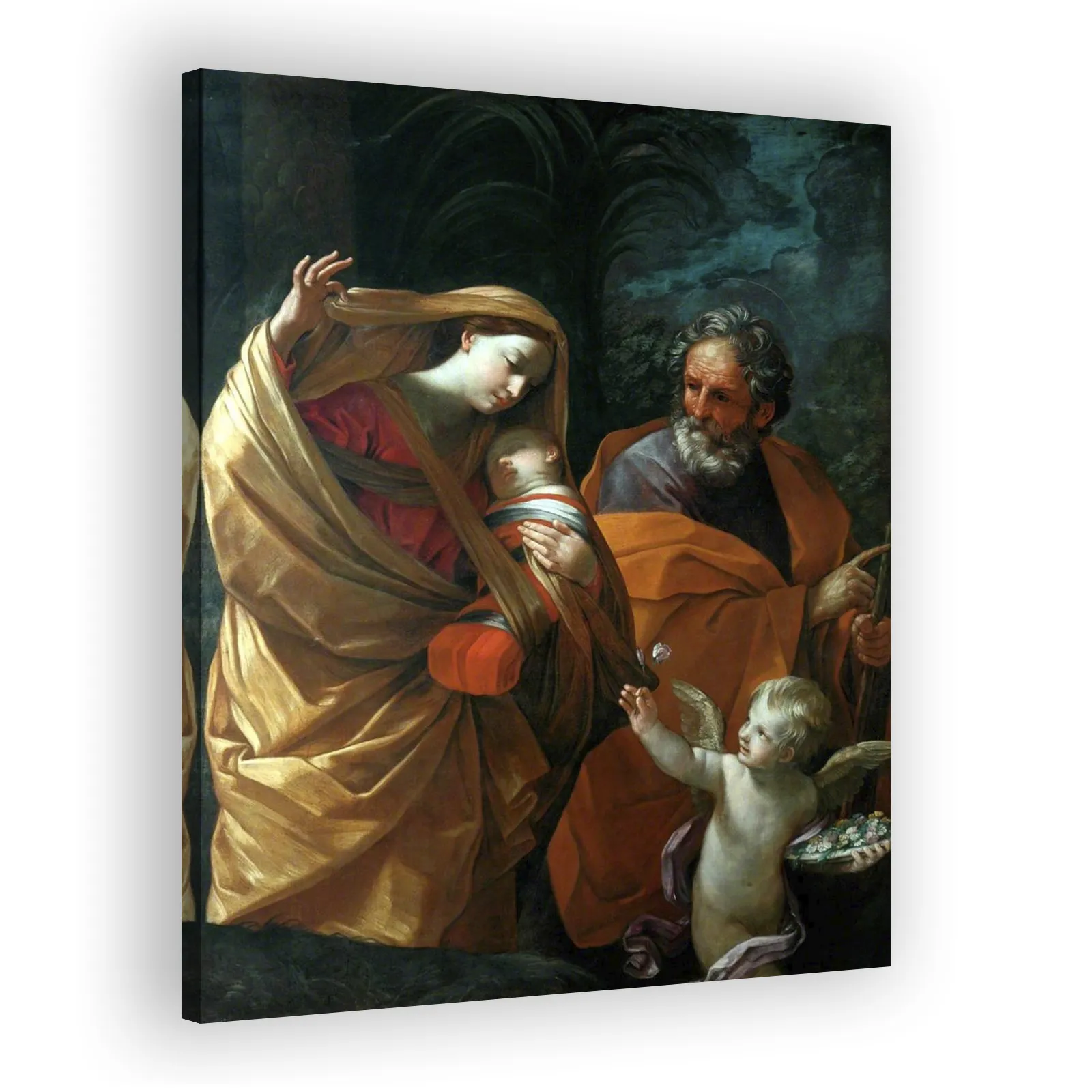 The Flight into Egypt by Guido Reni - view 2 thumbnail