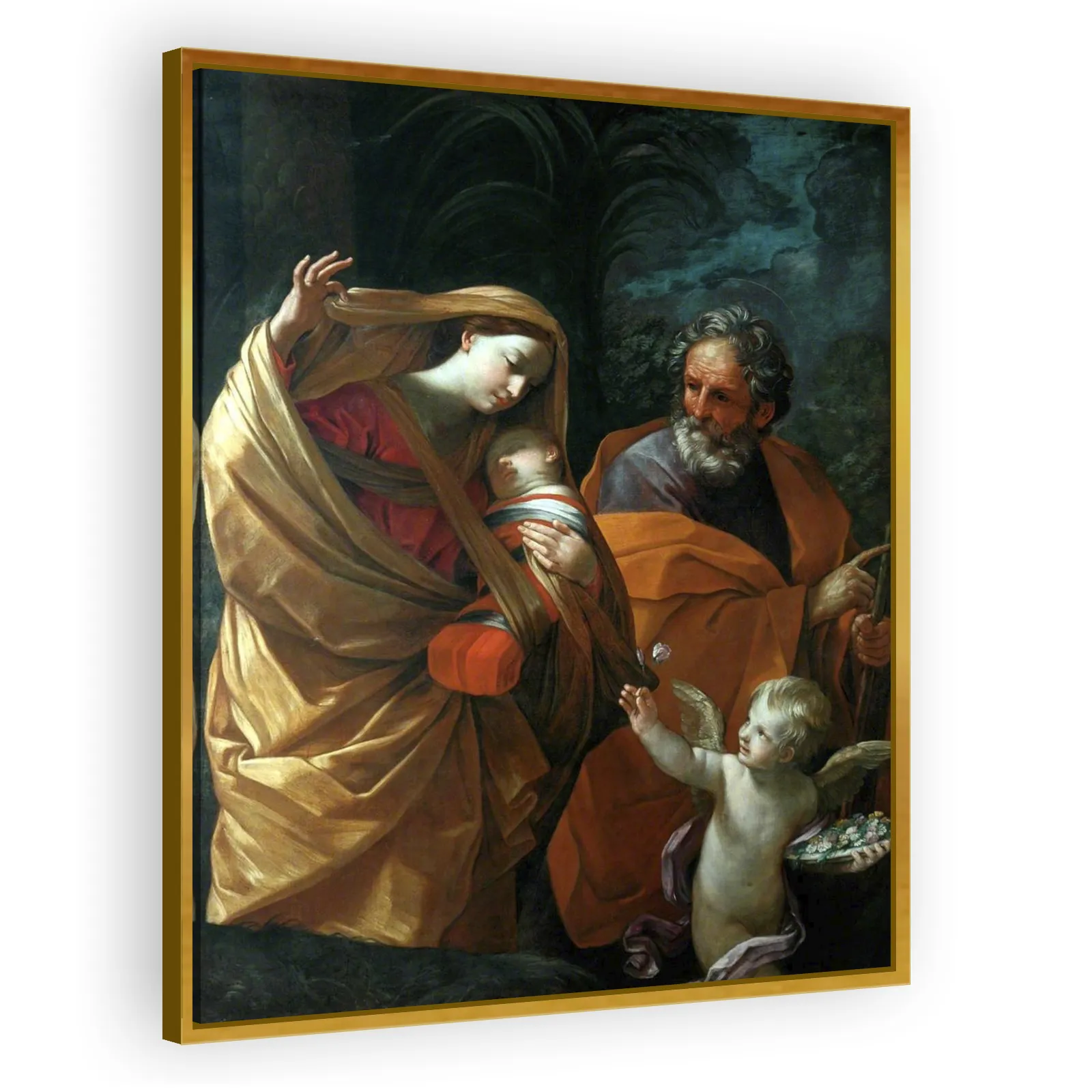 The Flight into Egypt by Guido Reni - view 3 thumbnail