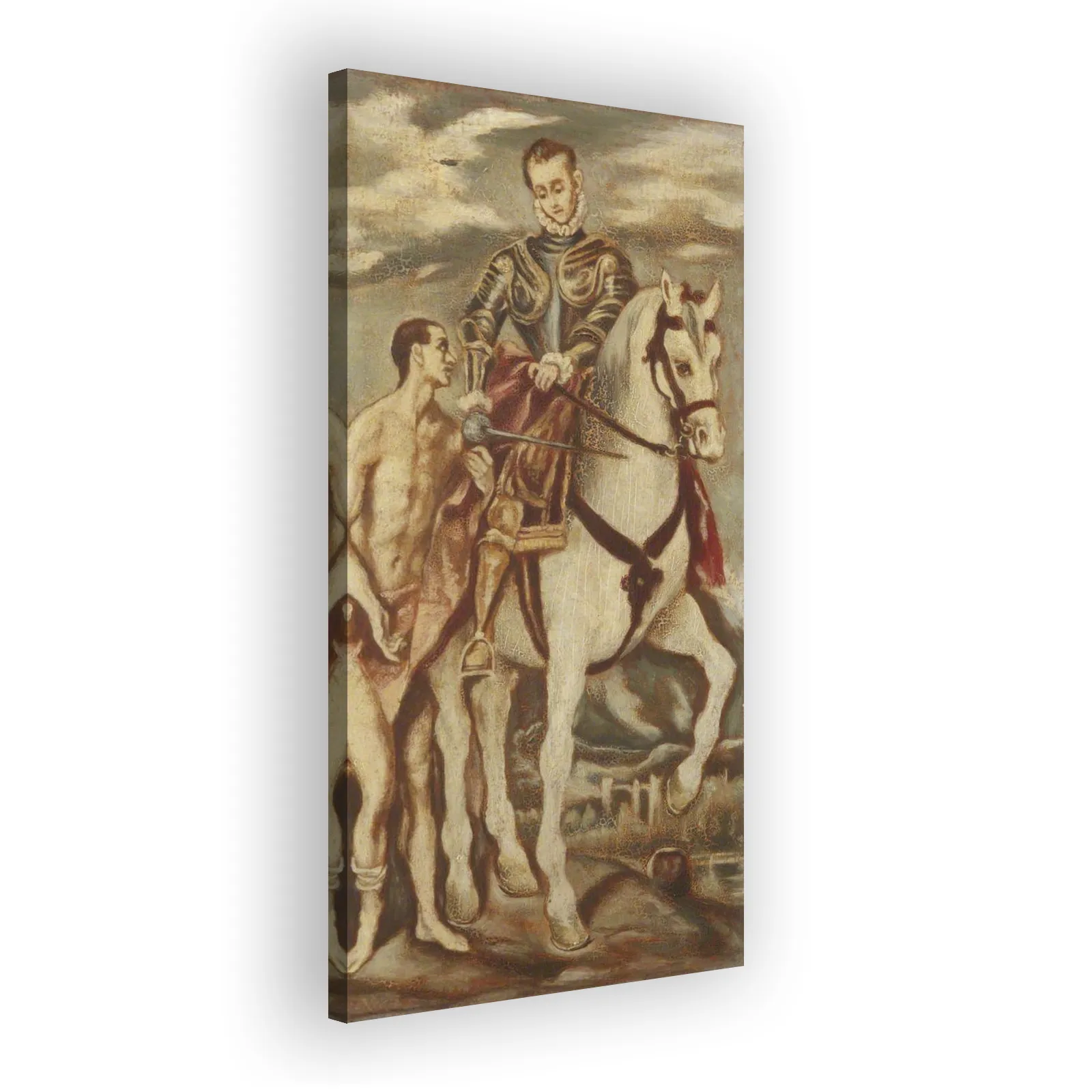 Saint Martin by El Greco - view 2 thumbnail