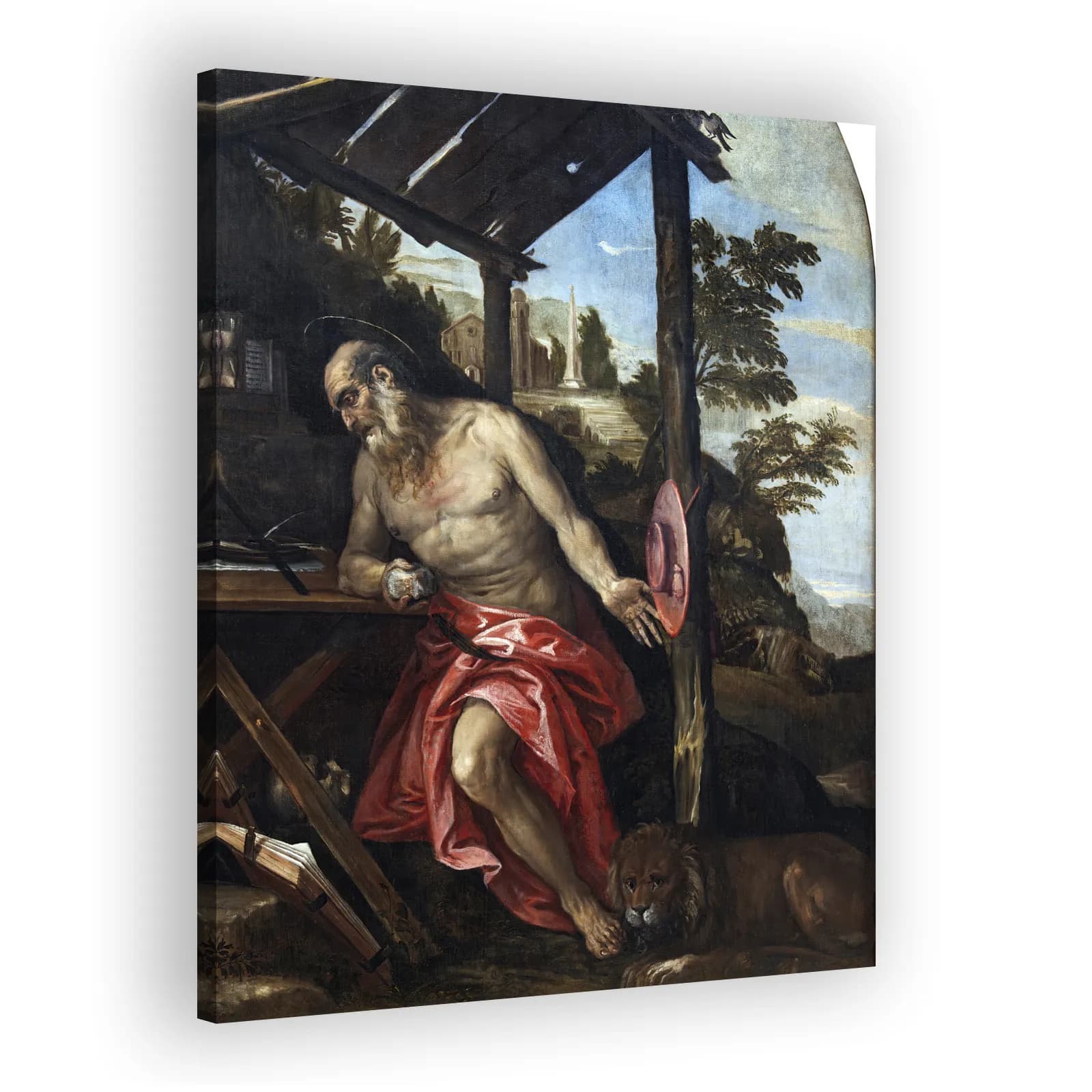 Saint Jerome in Penance by Paolo Veronese - view 2 thumbnail